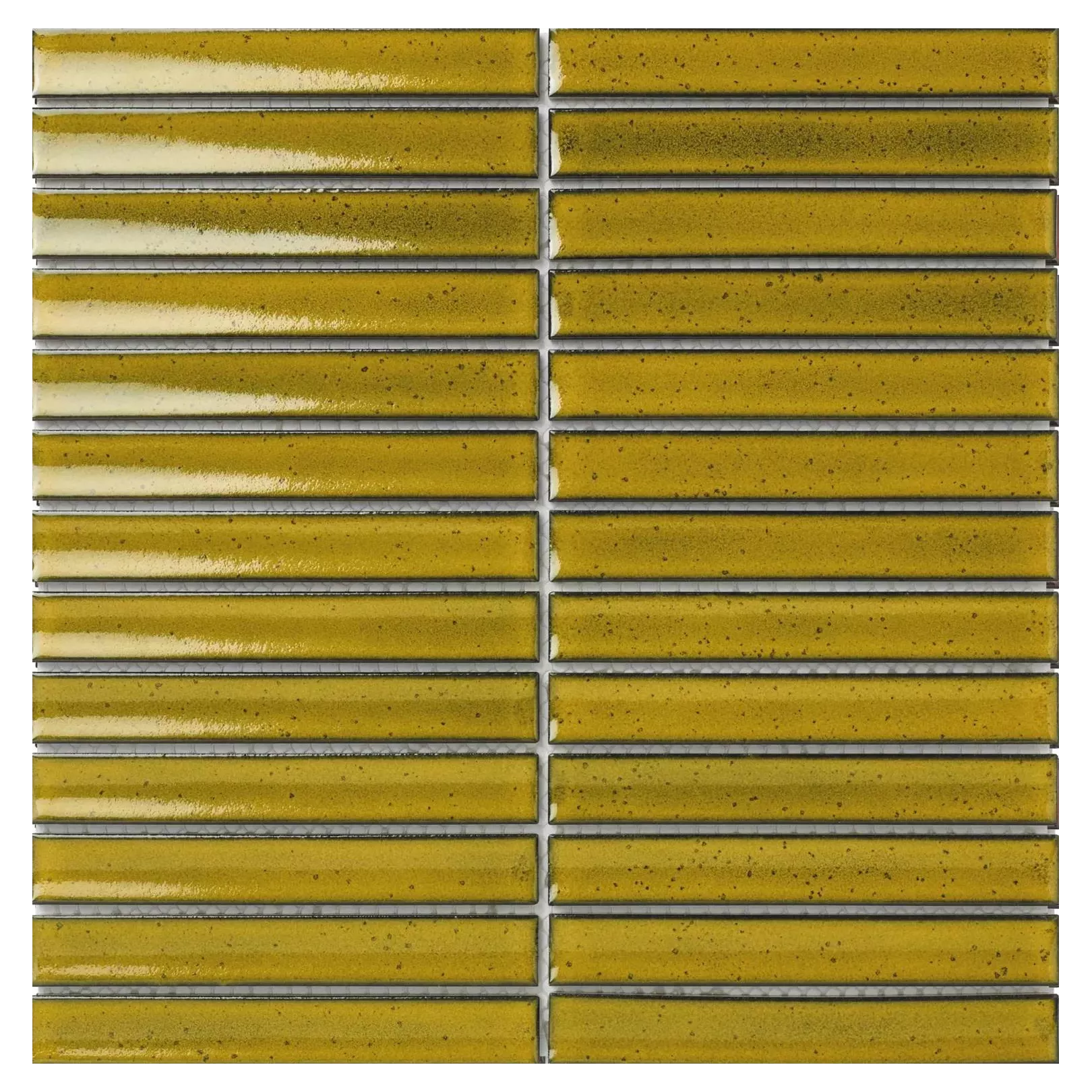 mosaïque KITKAT 14,5x2cm Yellow brillant