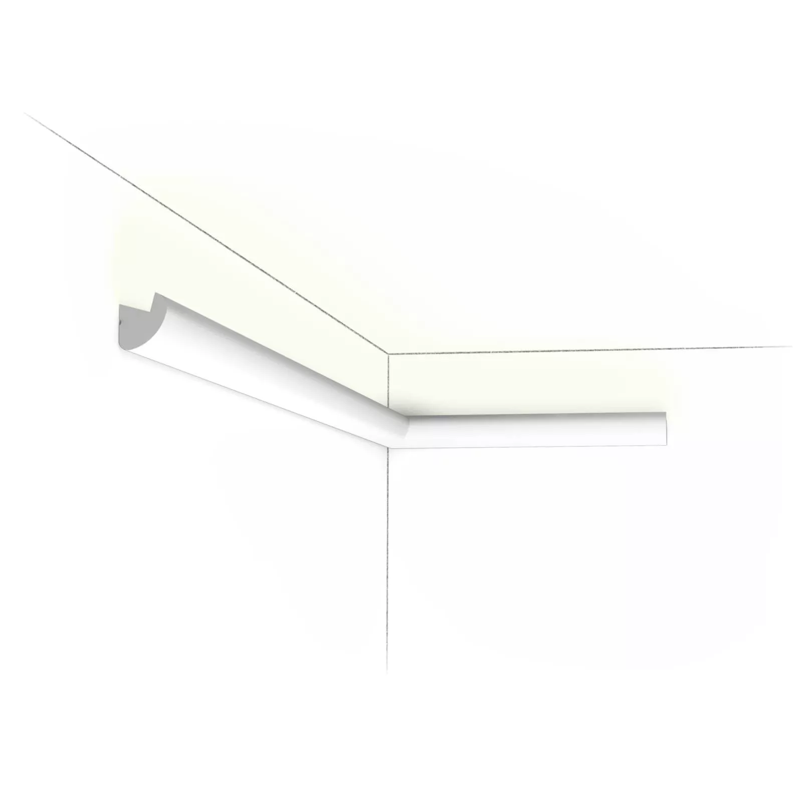 Corniche ORAC CX188 et CX188 Flex pour eclairage indirect