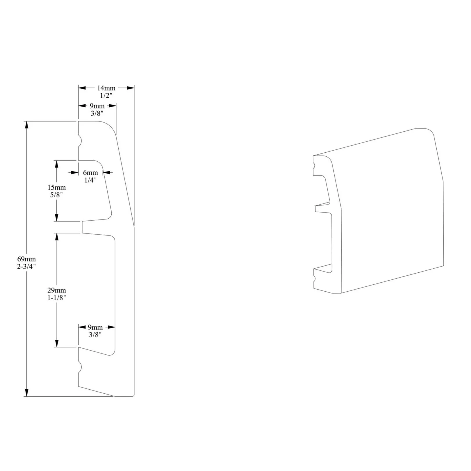 Plinthe ORAC SX125