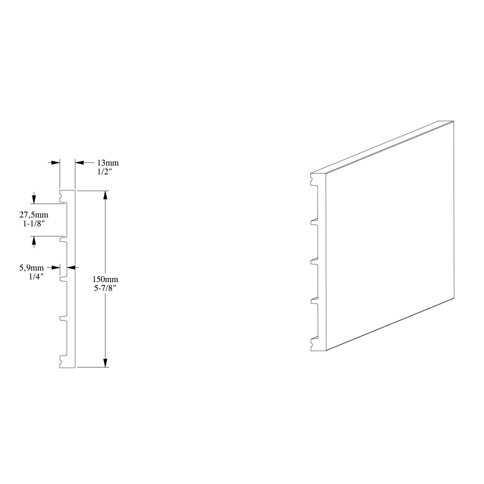 Plinthe ORAC SX168
