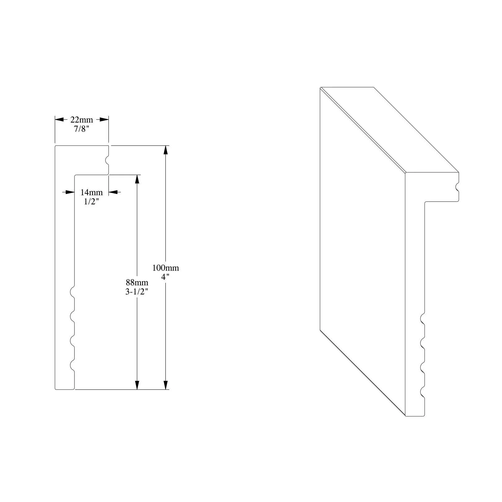 Plinthe ORAC SX171