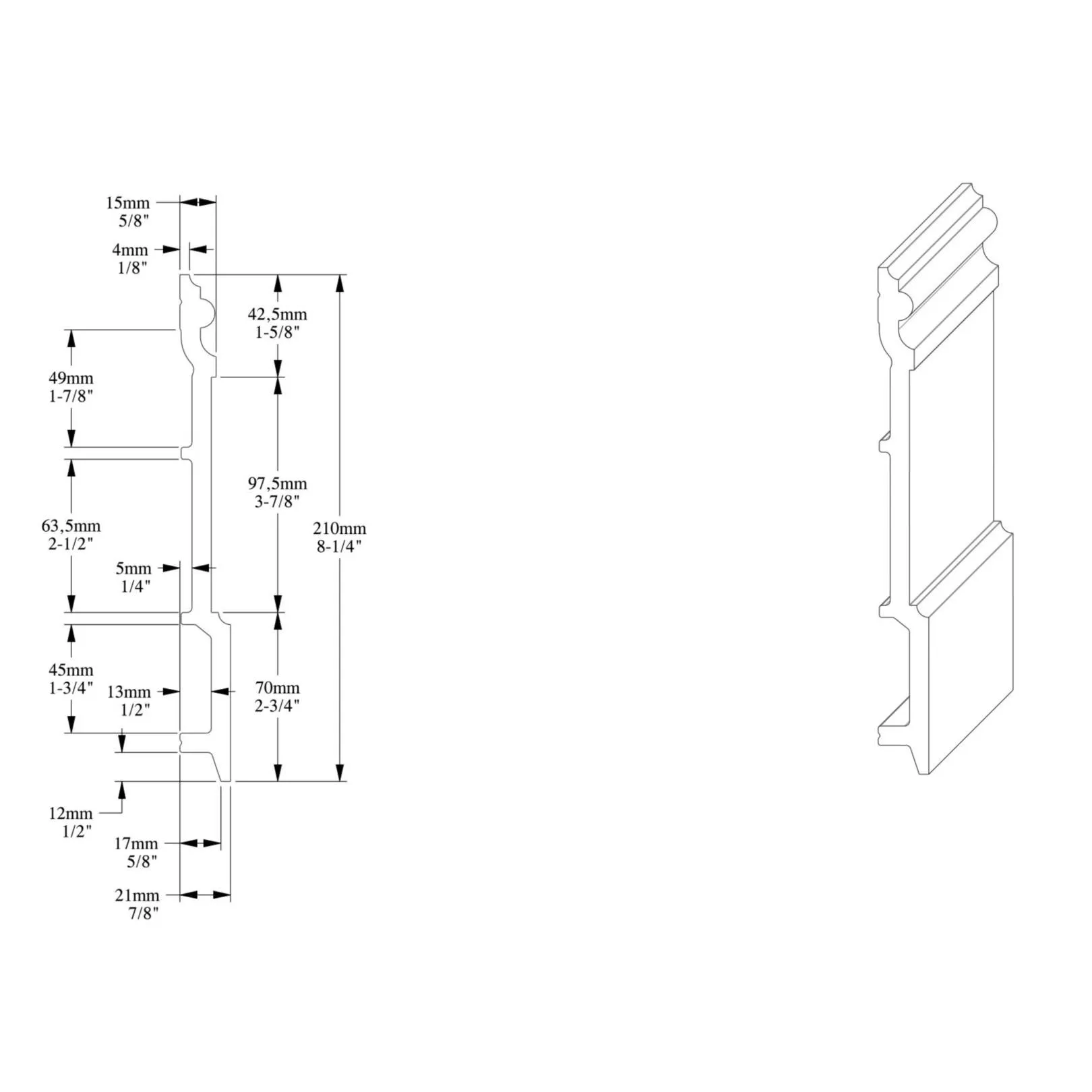 Plinthe ORAC SX193