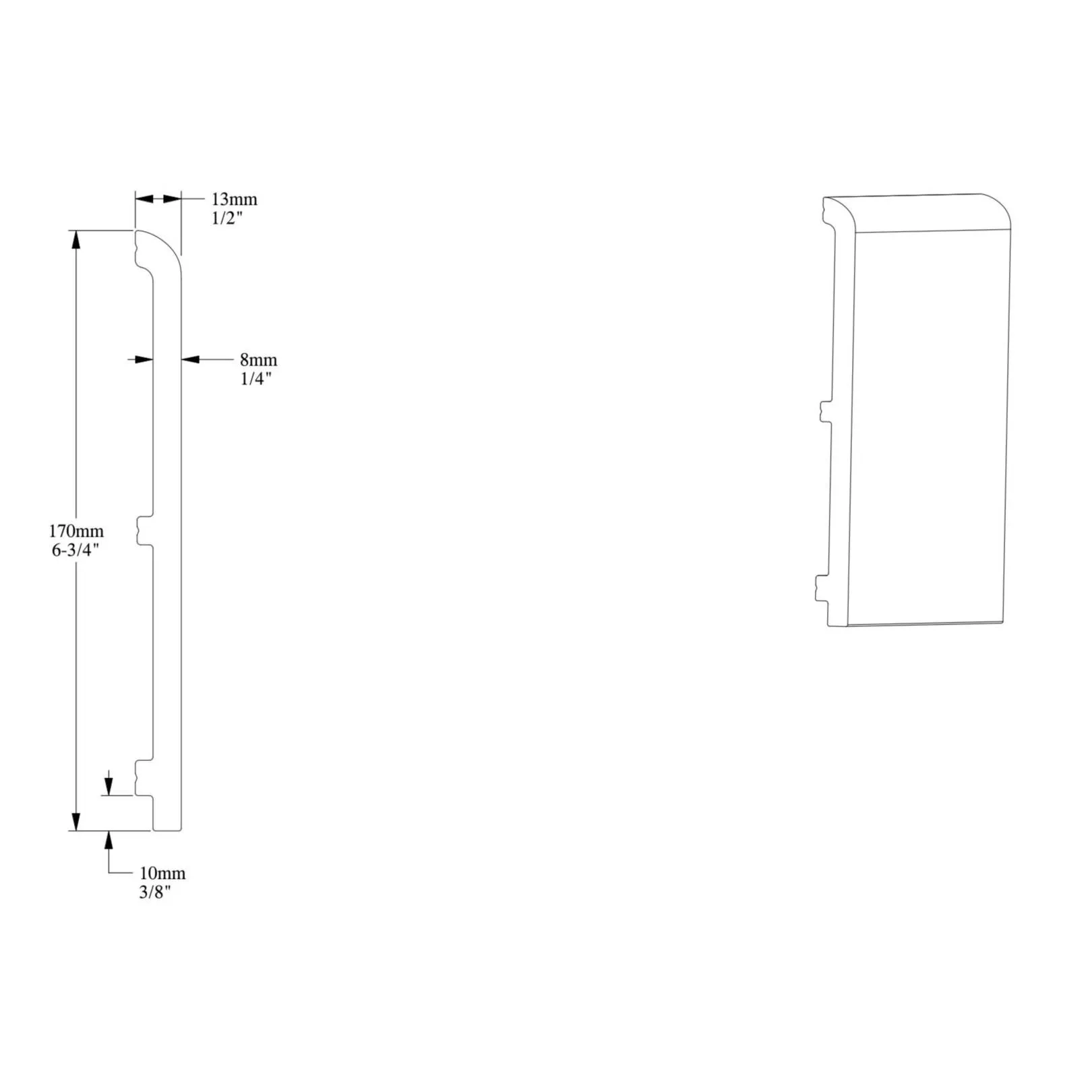 Plinthe ORAC SX212