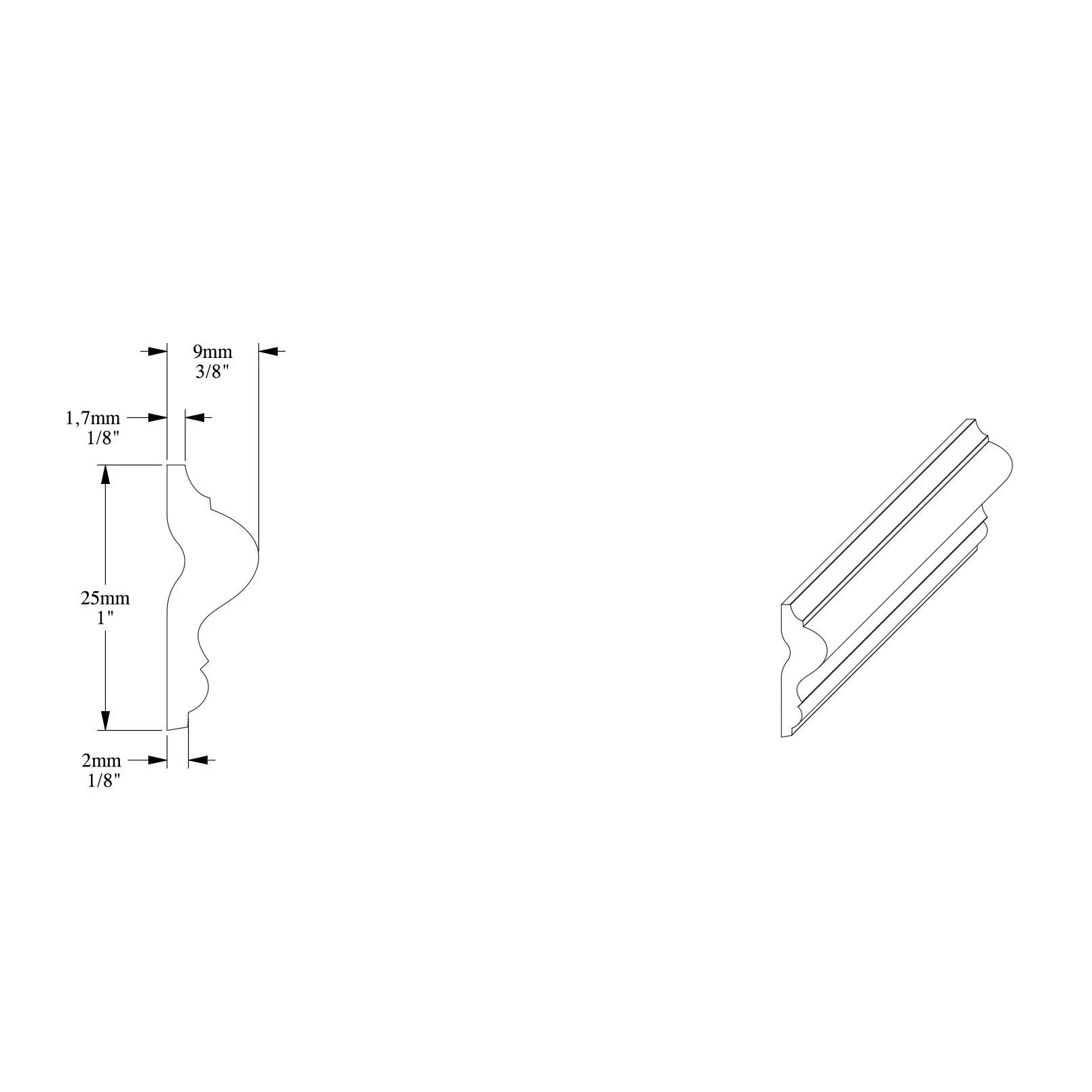 Cimaise ORAC PX201 et PX201 Flex