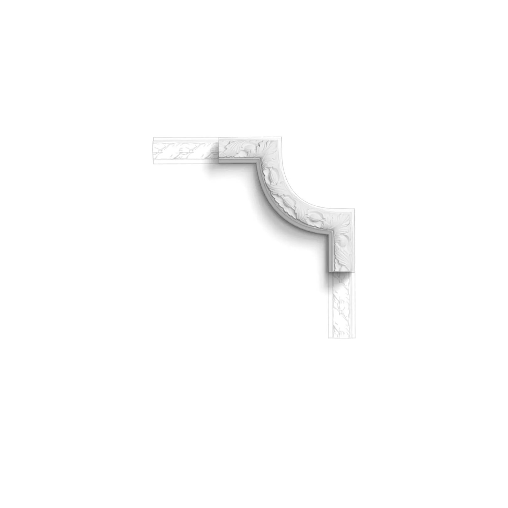 Cimaise ORAC P1020 et piece d'angle P101A