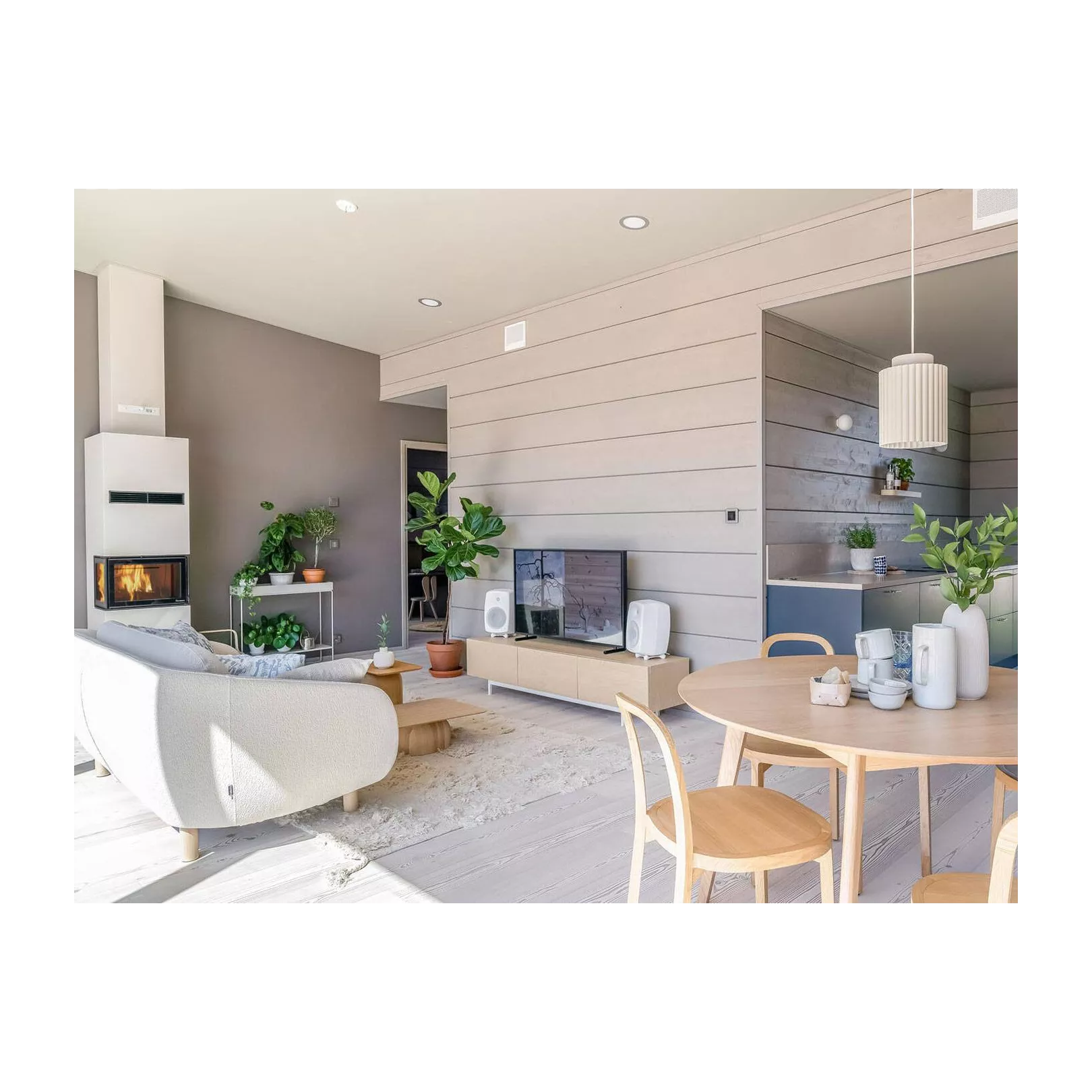 Carrelage grès cérame effet béton brut KOS