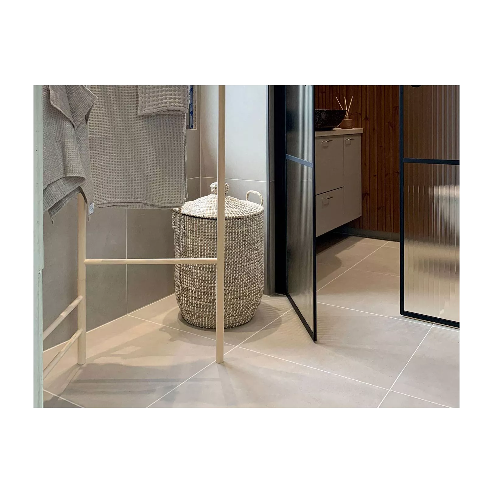 Carrelage grès cérame effet béton brut KOS