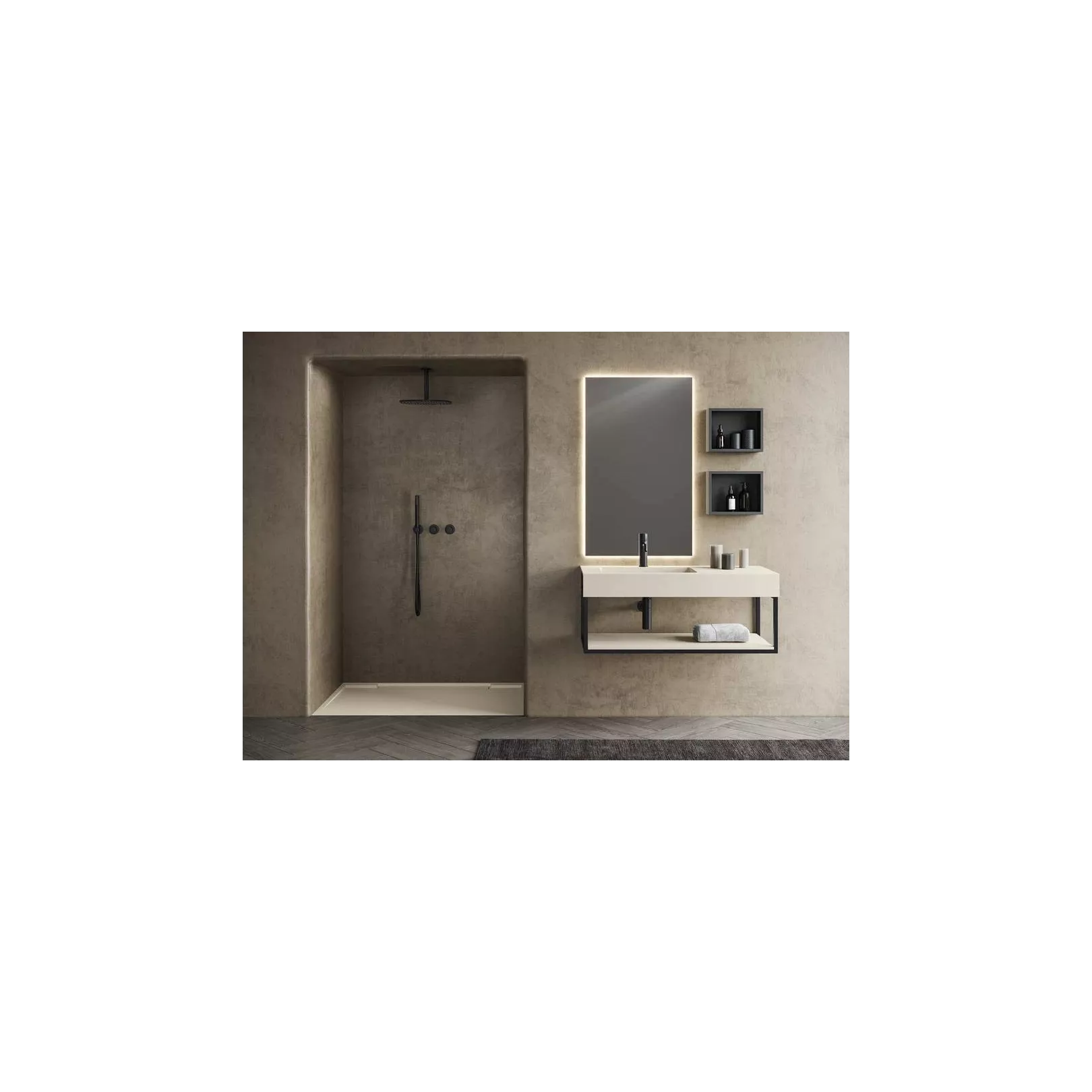 Receveur de douche LINE dimensions sur mesures, rectangle et carré