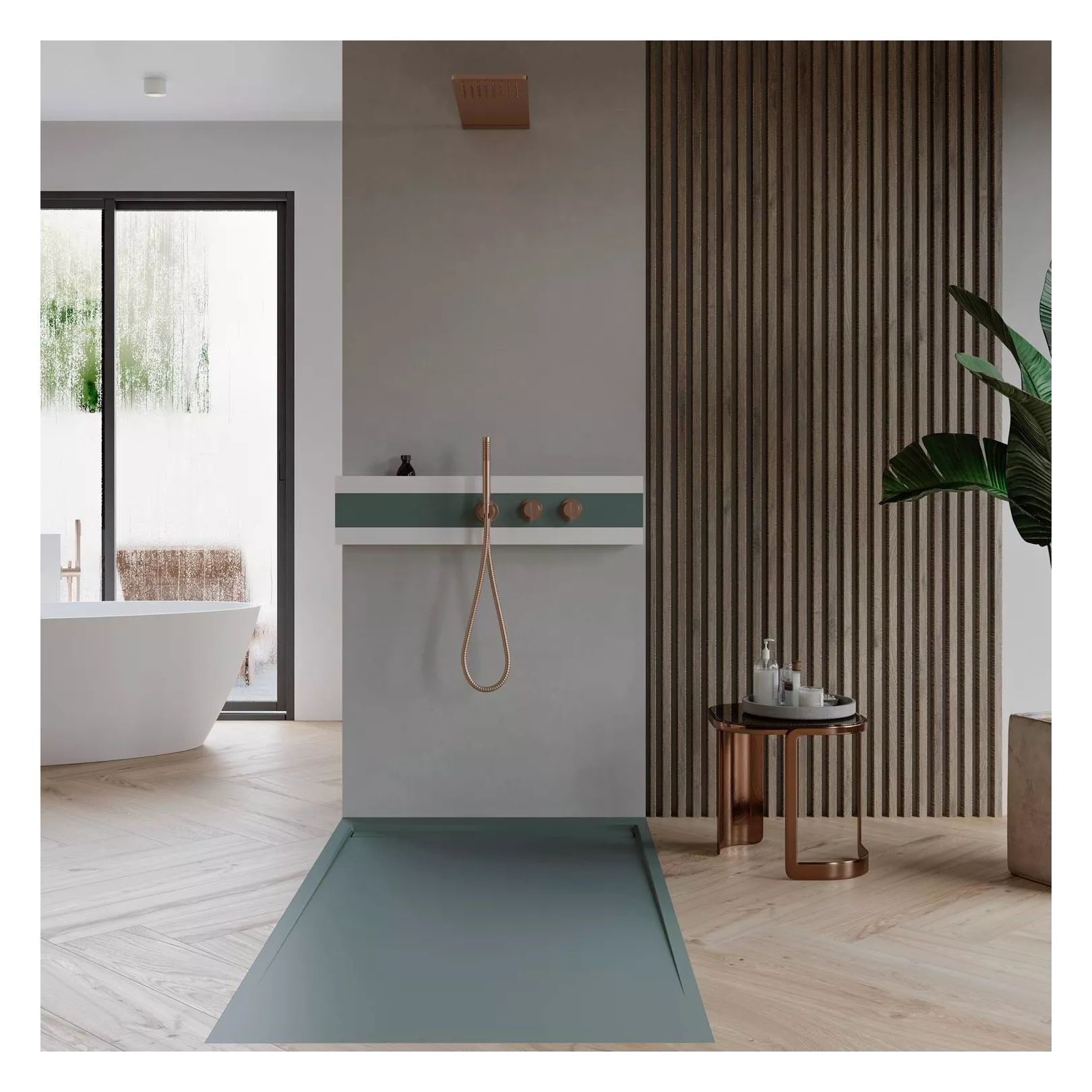 Receveur de douche LINE dimensions sur mesures, rectangle et carré