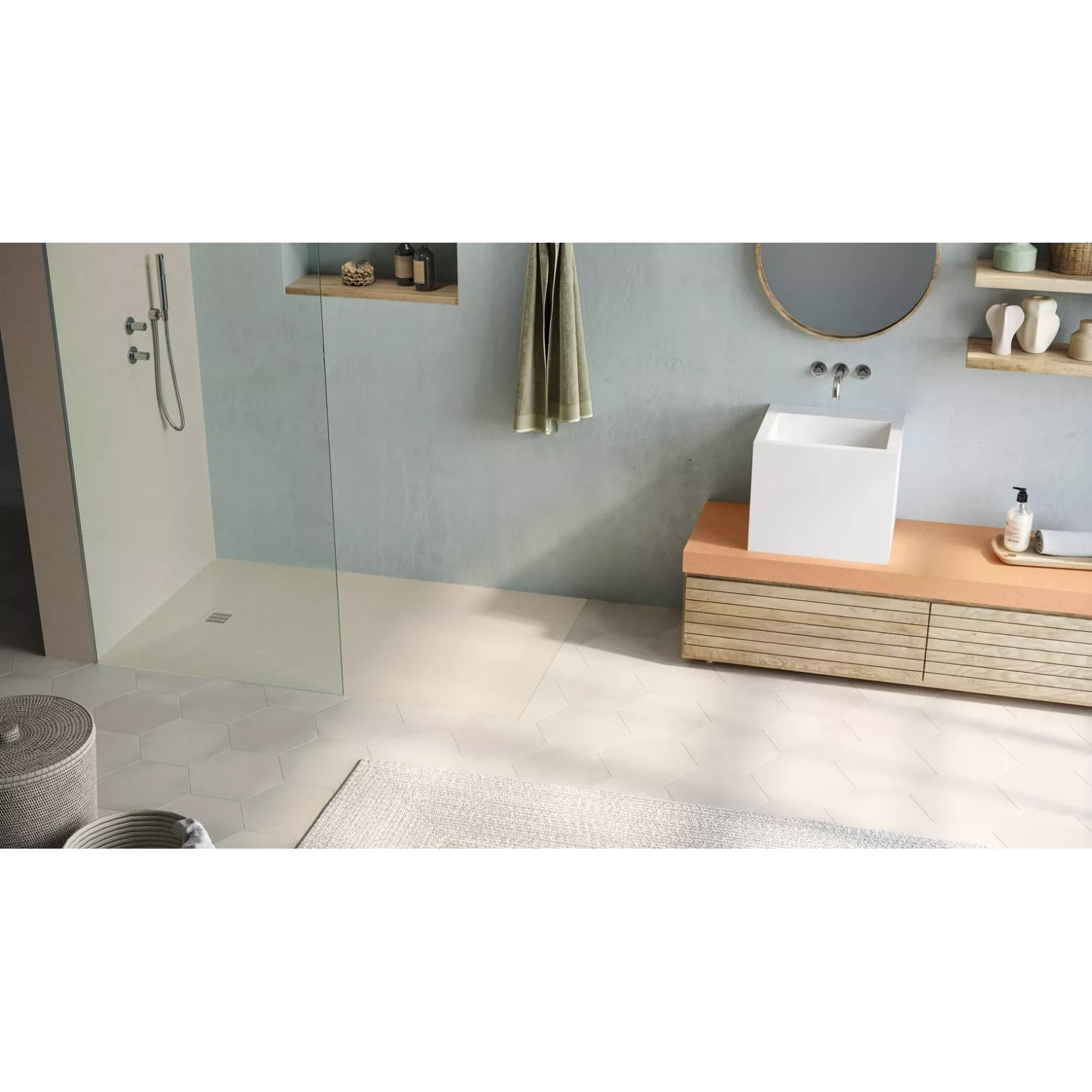 Receveur de douche ONE 6 coloris