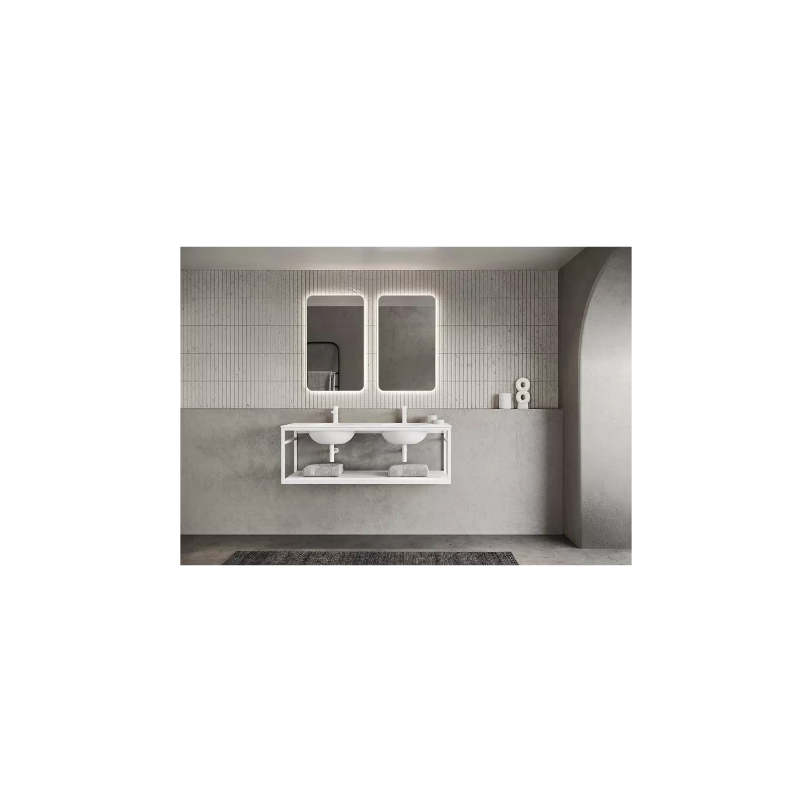 Meuble bain vasque suspendue SWAP