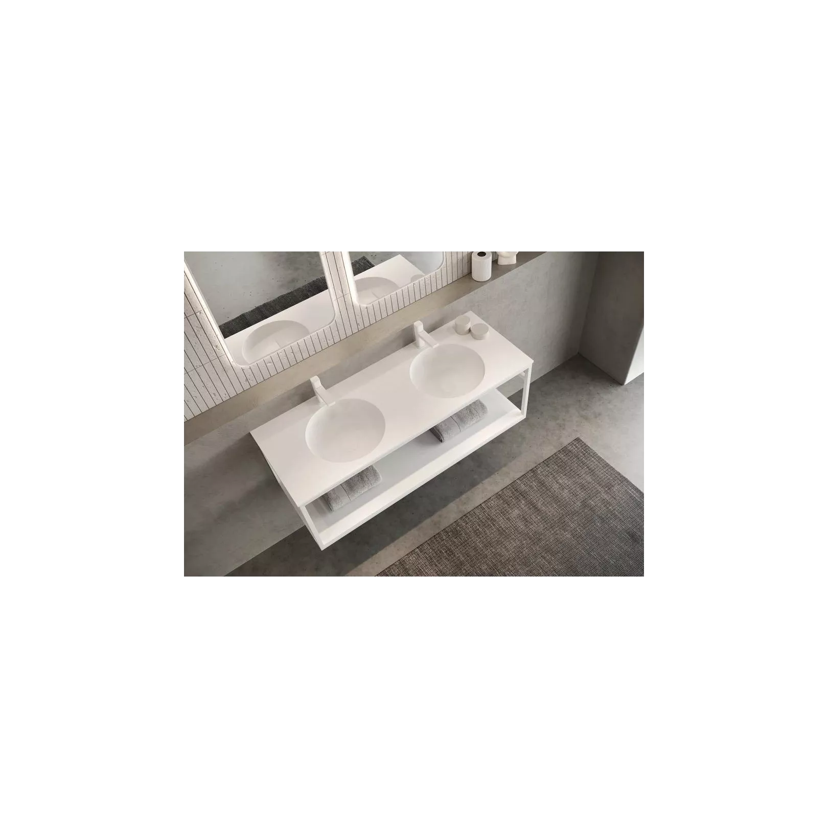 Meuble bain vasque suspendue SWAP
