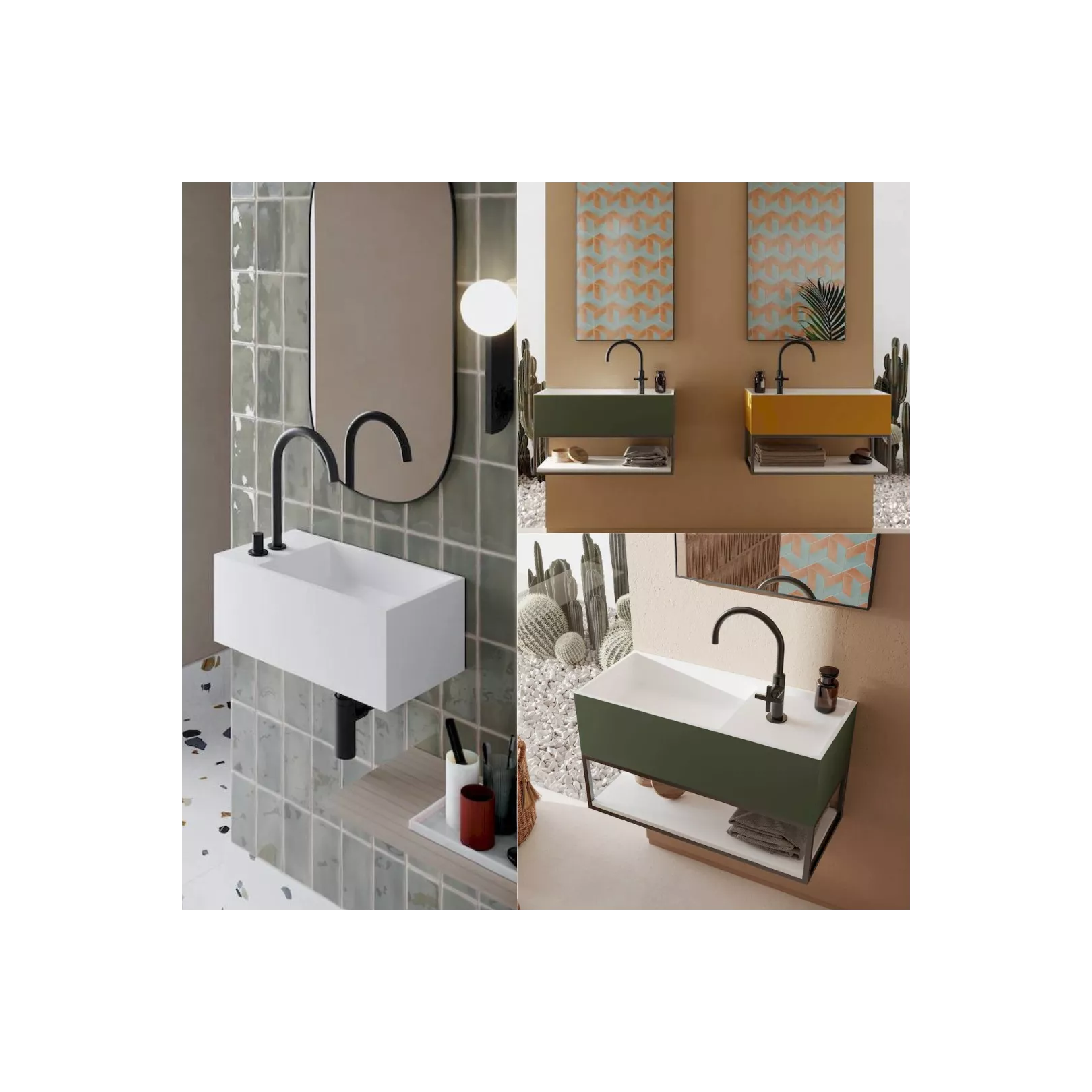 Meuble bain vasque suspendue GUEST