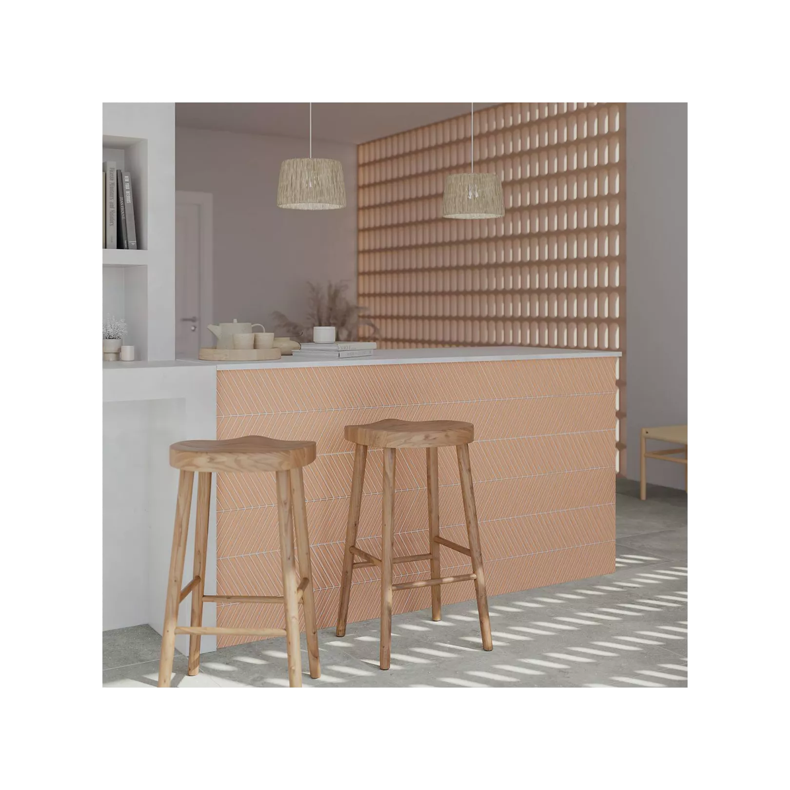Carrelage mural faience effet graphique SPIKE