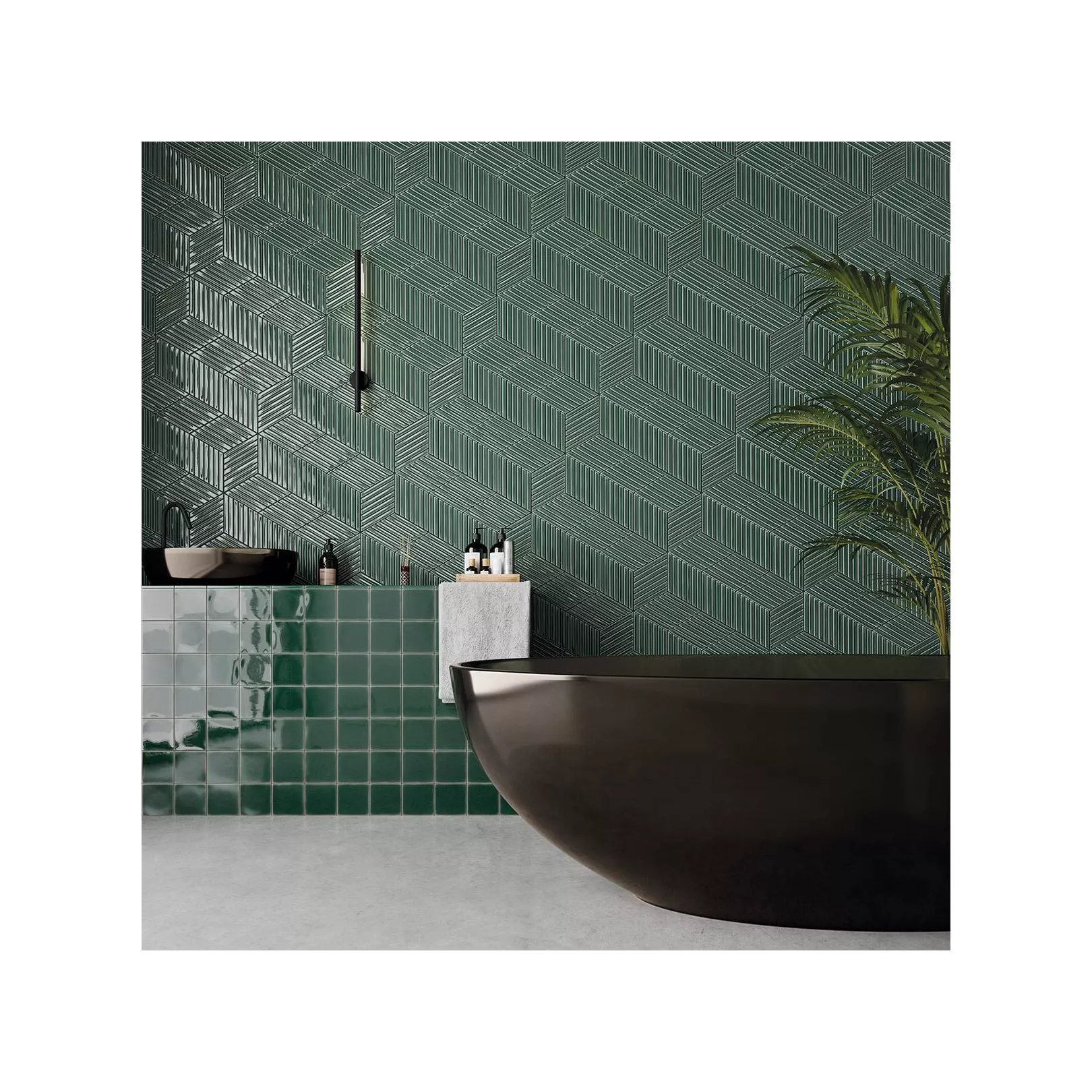 Carrelage mural faience effet graphique SPIKE