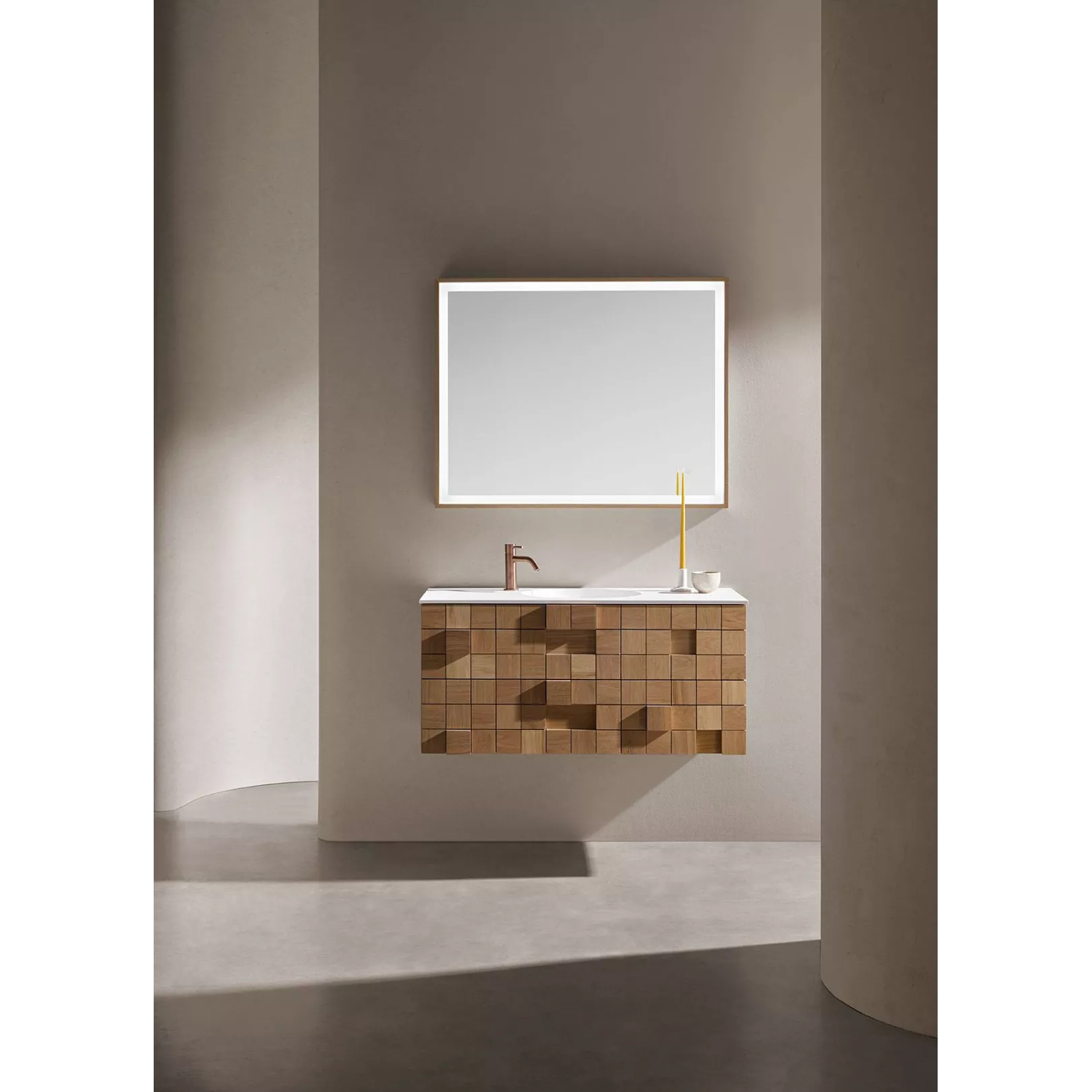 Meuble bain suspendu GRID