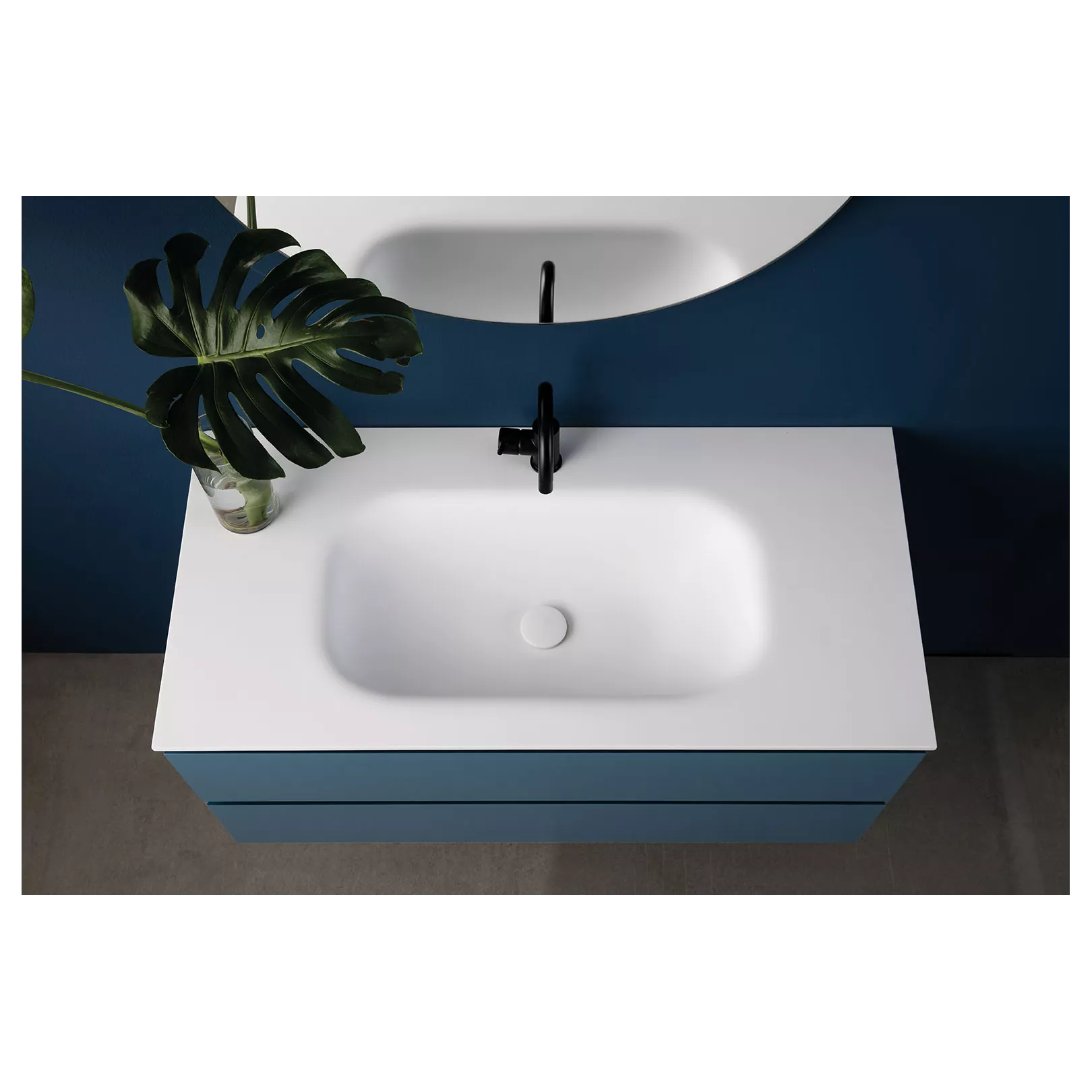 Meuble bain suspendu ARAN Laqué 14 coloris