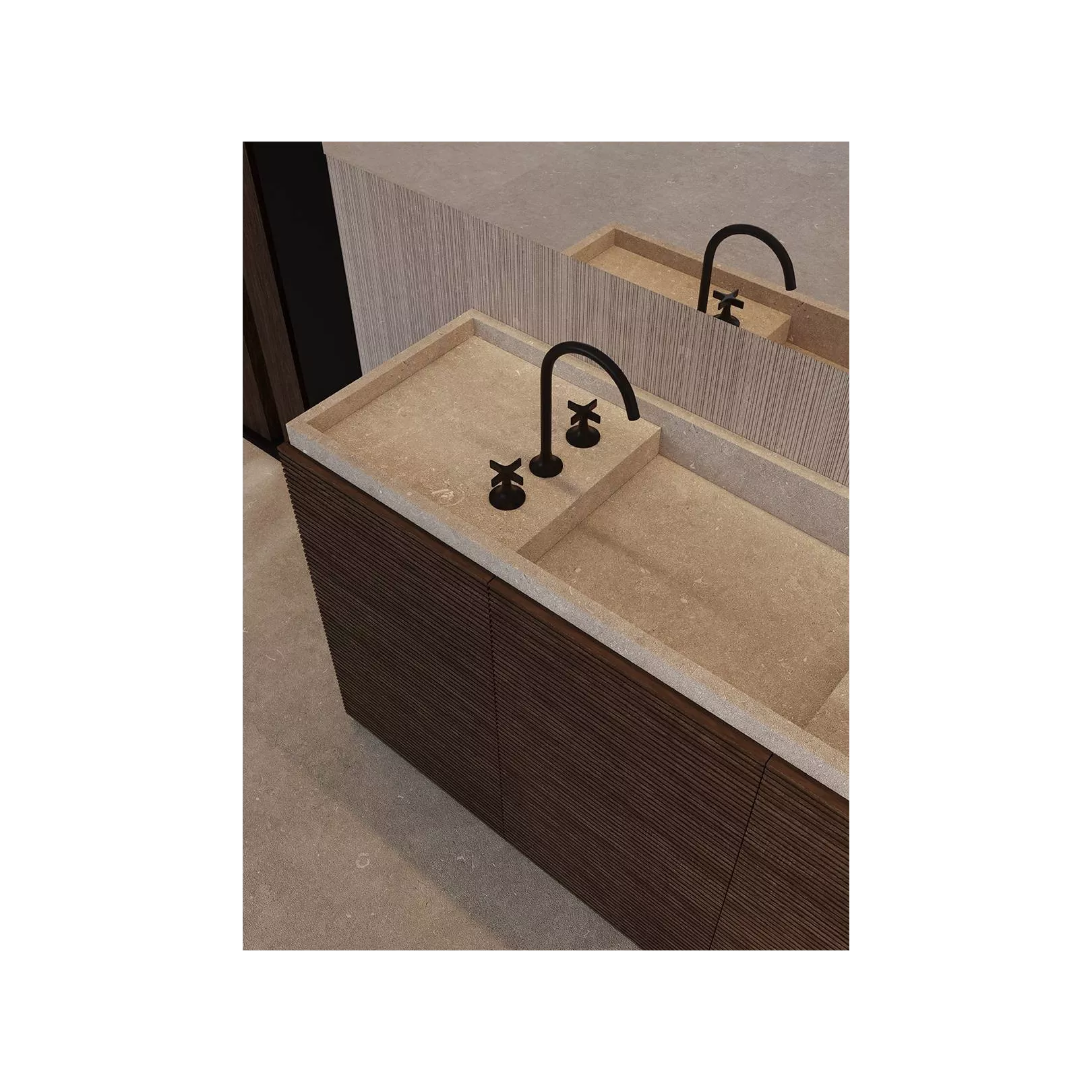 Carrelage grès cérame effet pierre ODA