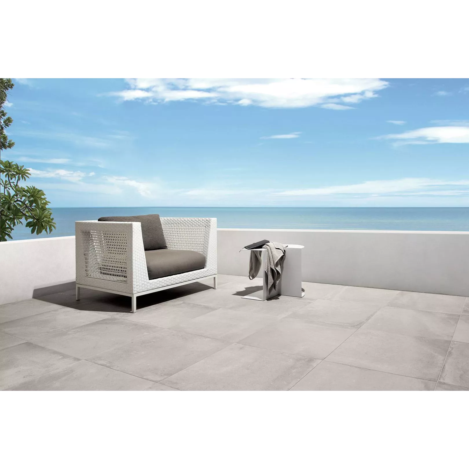 Carrelage grès cérame effet ciment CALCITA