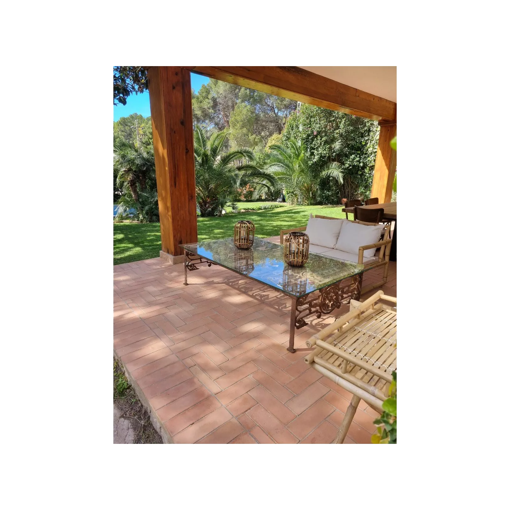 Carrelage TERRE CUITE NATURELLE BRUTE FORMAT RECTANGLE
