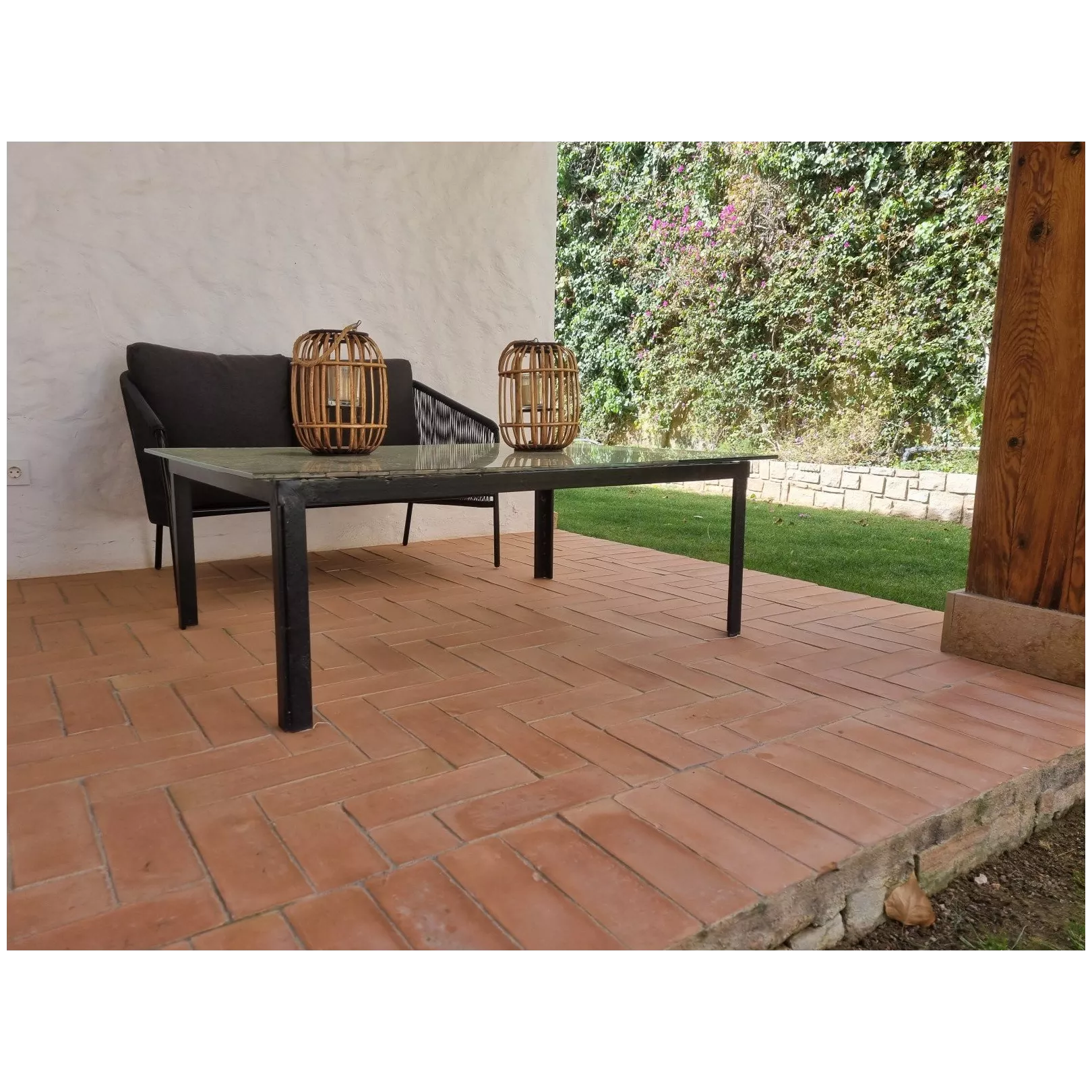 Carrelage TERRE CUITE NATURELLE BRUTE FORMAT RECTANGLE