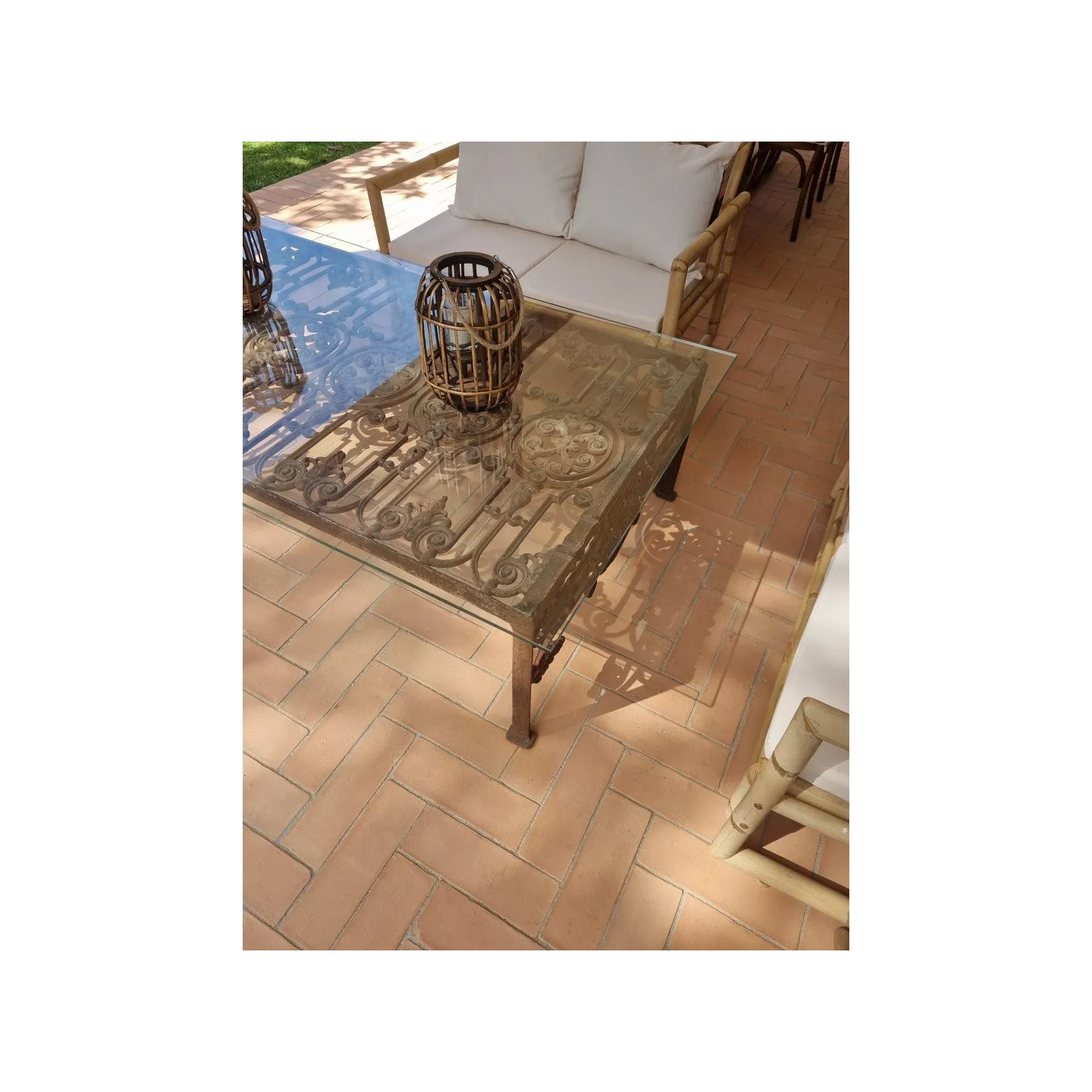 Carrelage TERRE CUITE NATURELLE BRUTE FORMAT RECTANGLE