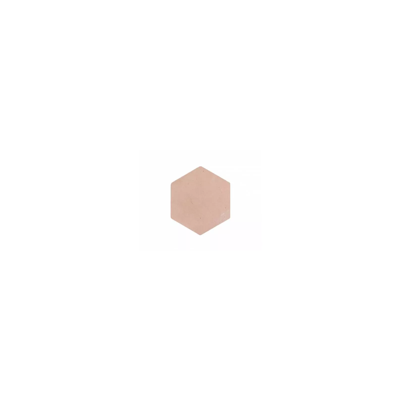 Carrelage TERRE CUITE NATURELLE BRUTE FORMAT HEXAGONE