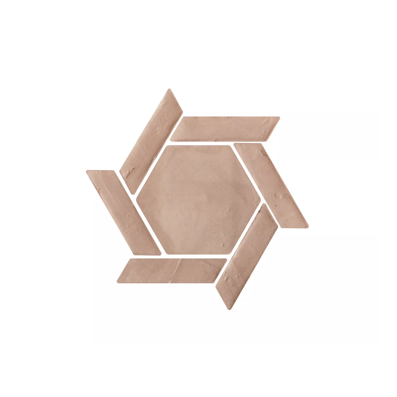 Terre cuite naturelle manuelle brute COMBINAISONS