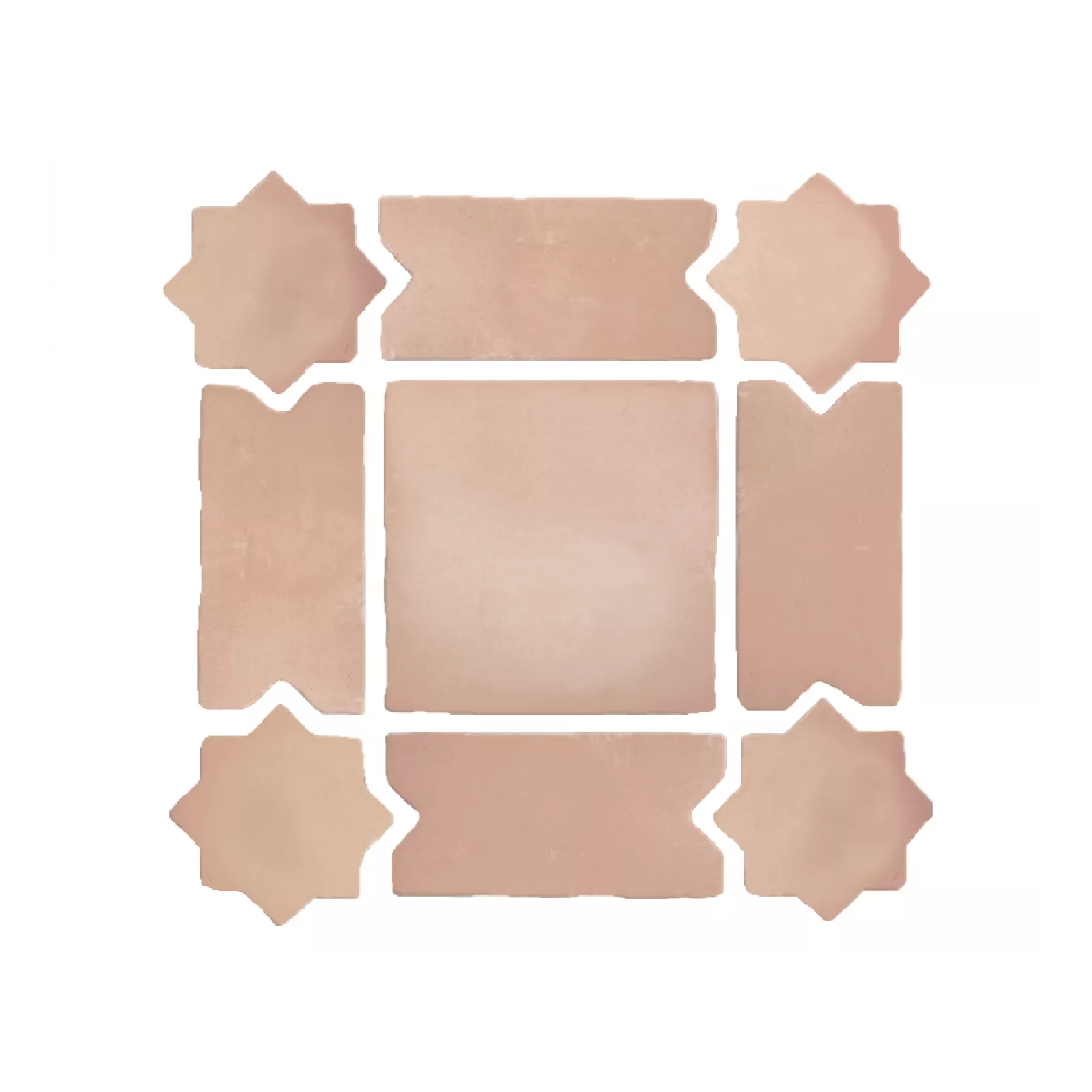 Terre cuite naturelle manuelle brute COMBINAISONS