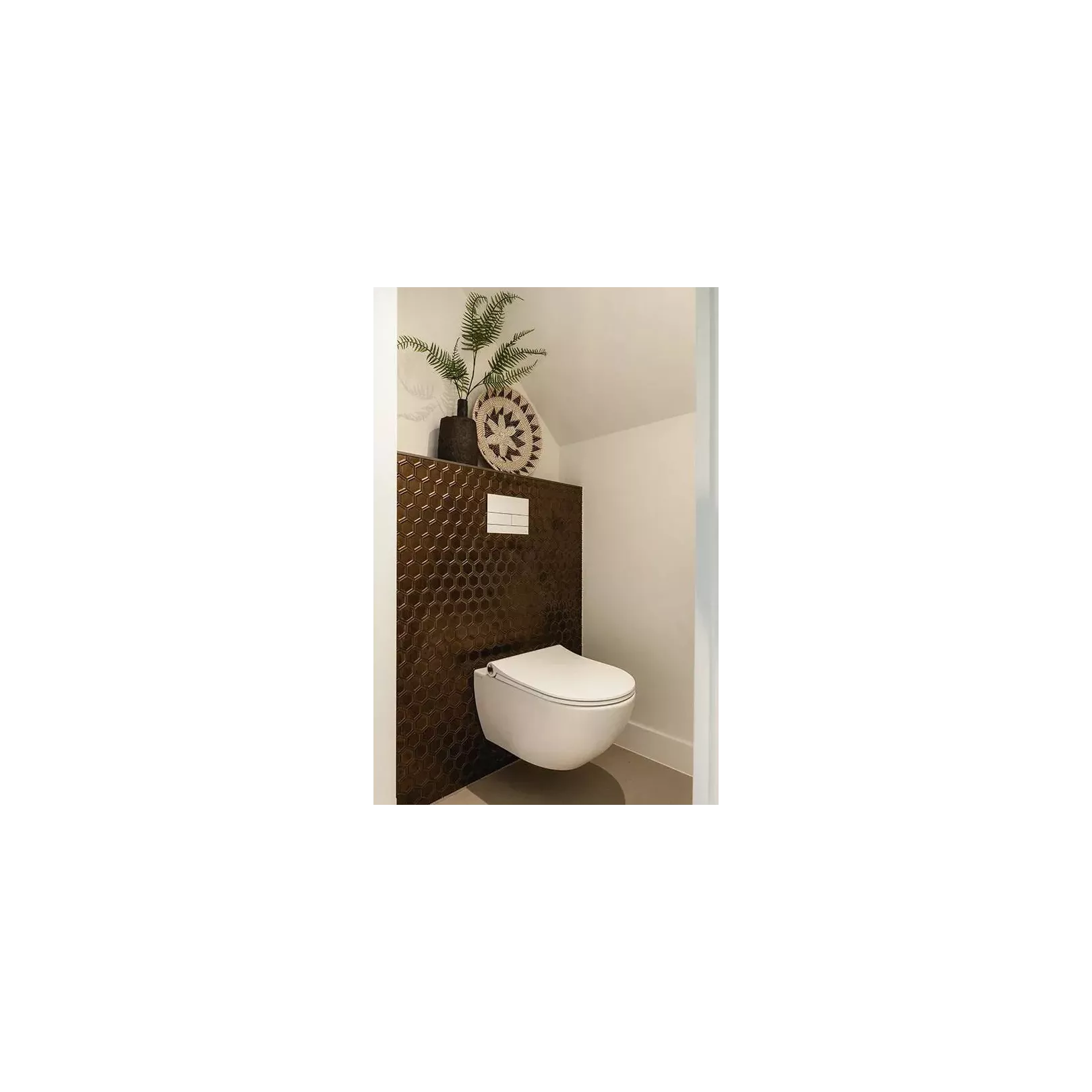 Porcelain stoneware mosaic BARCELONA hexagone 5.9x5.1cm