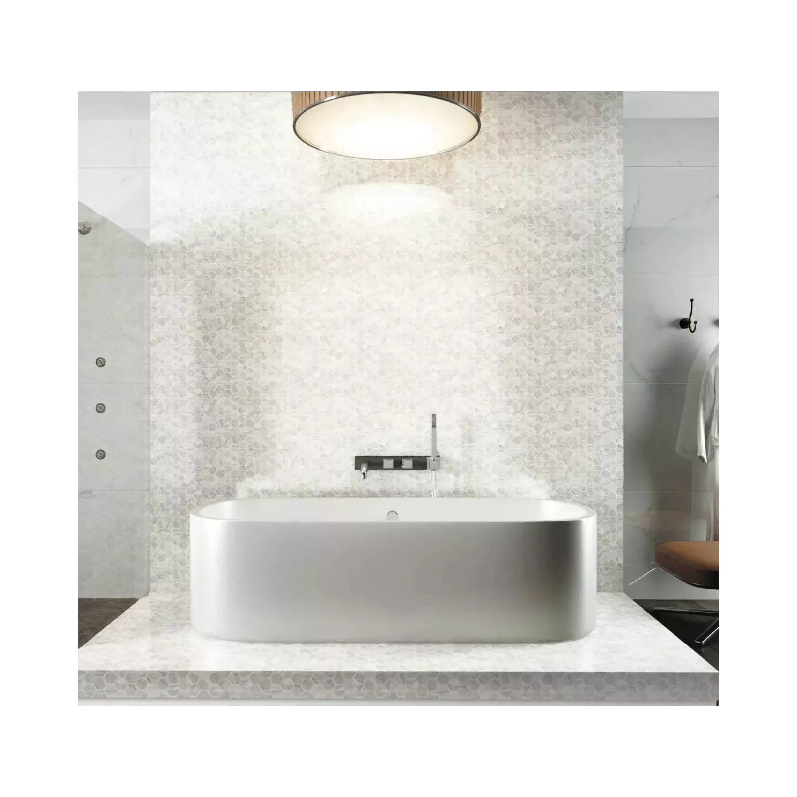 Mosaic Fuzed glass VALENCIA MARBLE