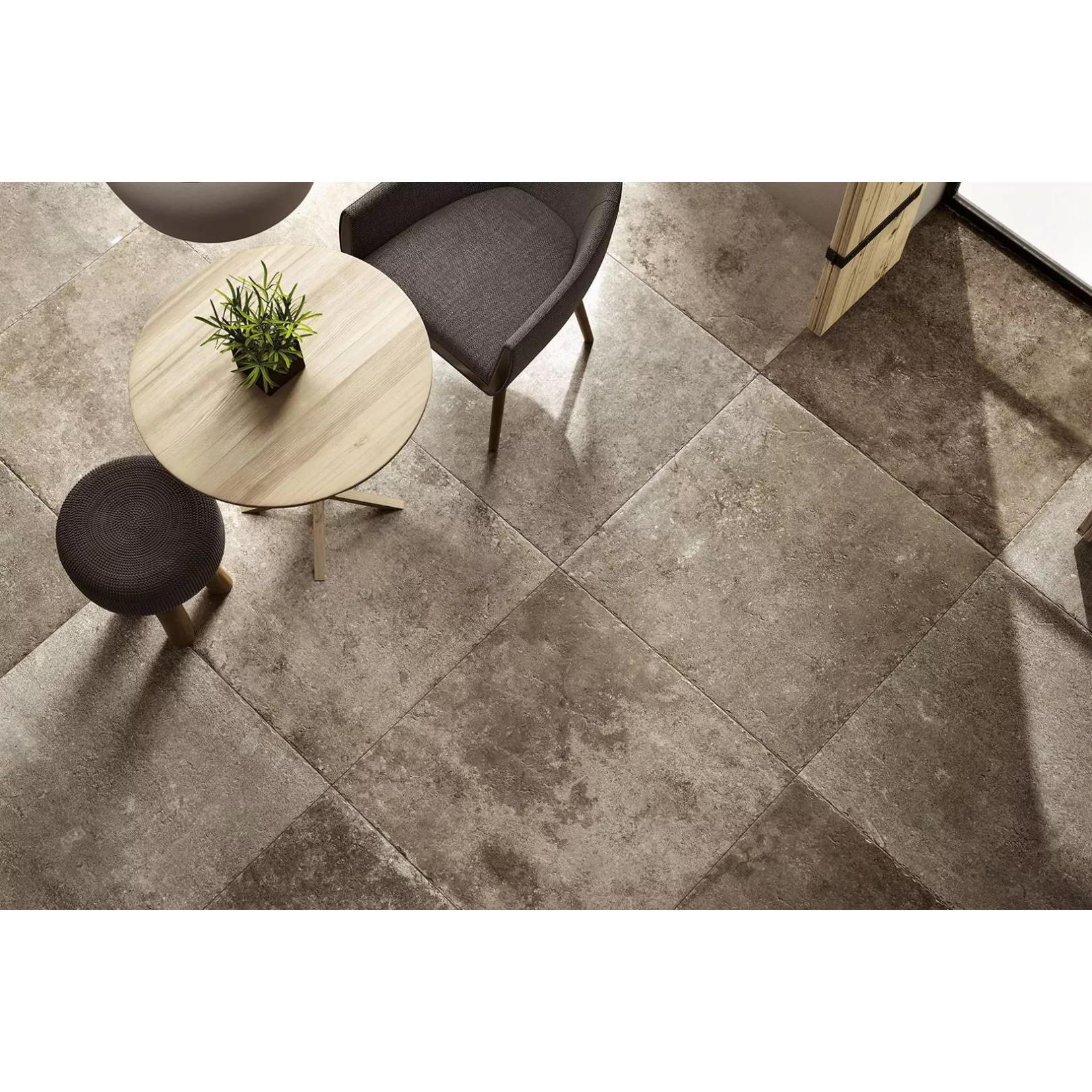Carrelage grès cérame effet ciment TOSCANA