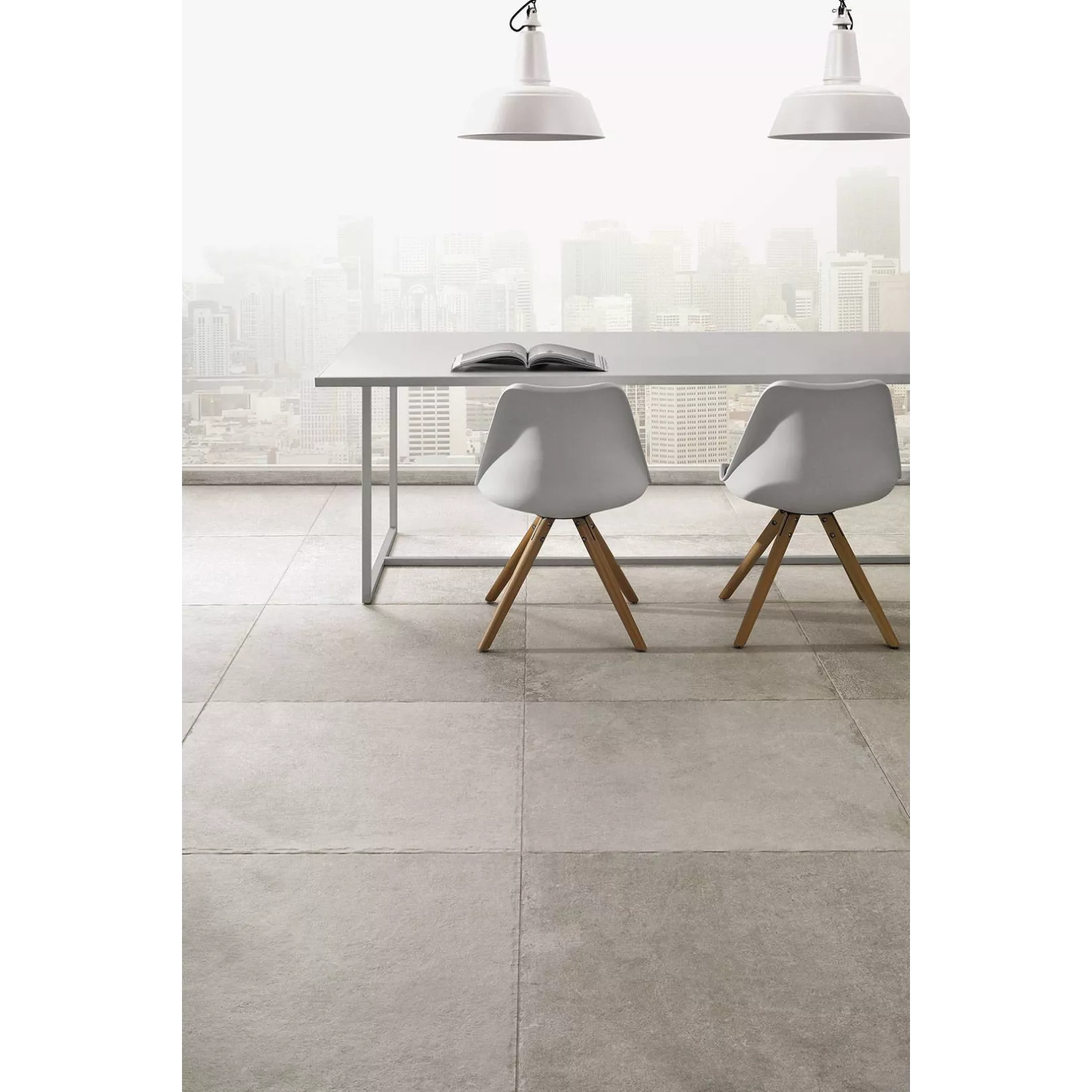 Carrelage grès cérame effet ciment TOSCANA
