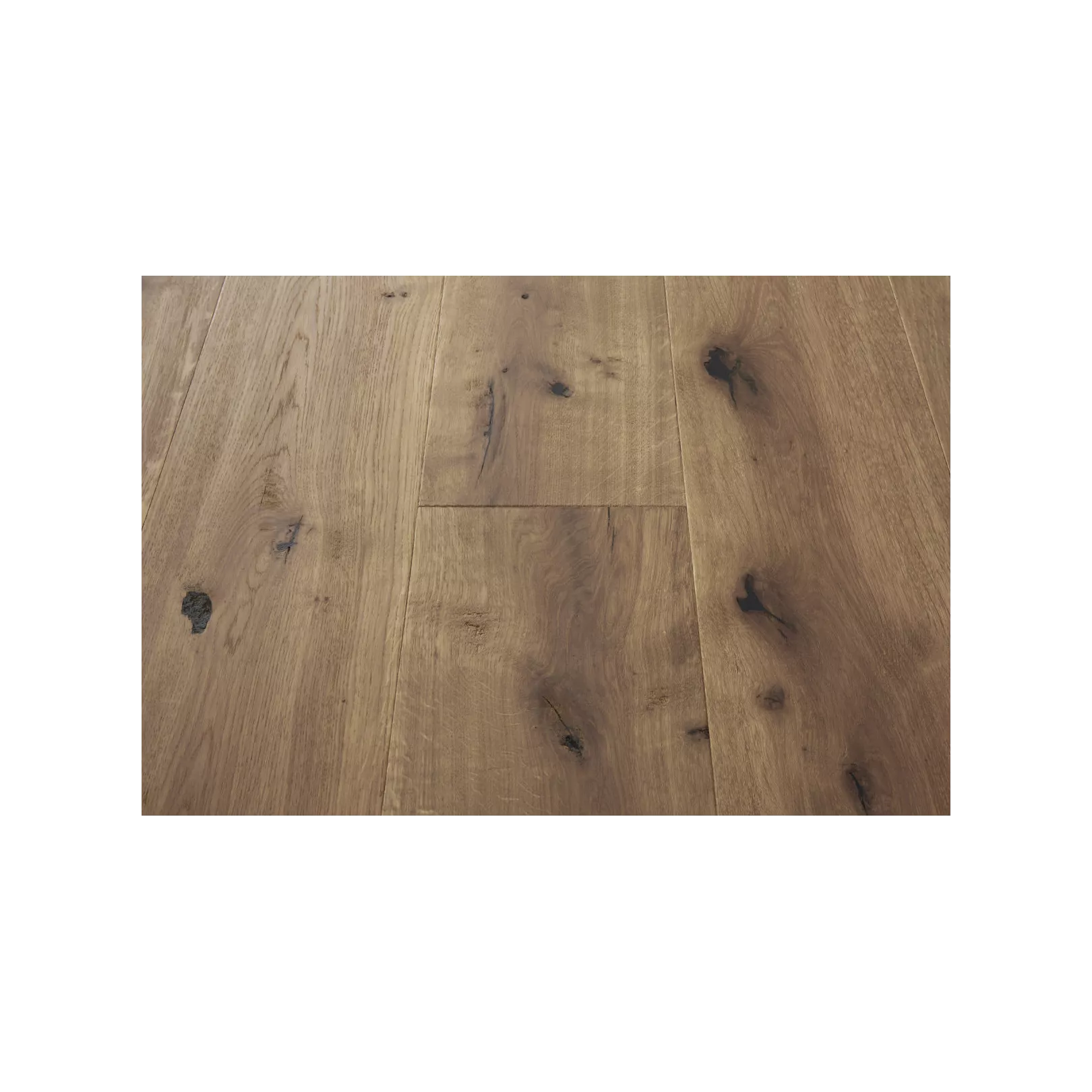 Parquet chêne APENNINES contre collé, Fumé aspect gris huilé
