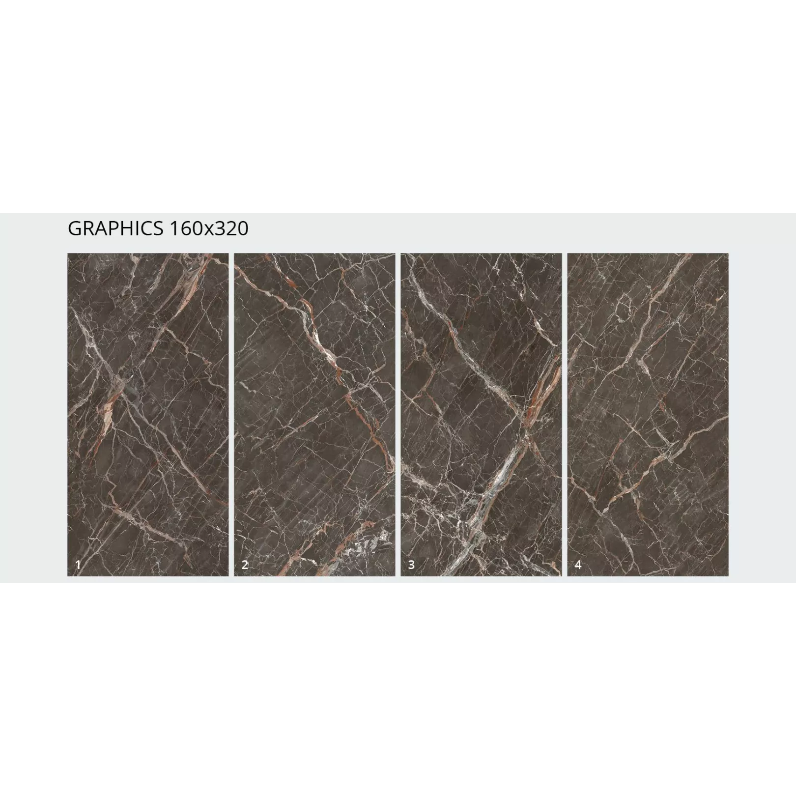 Carrelage grès cérame effet marbre Infinito 2.0 Ombra di Caravaggio