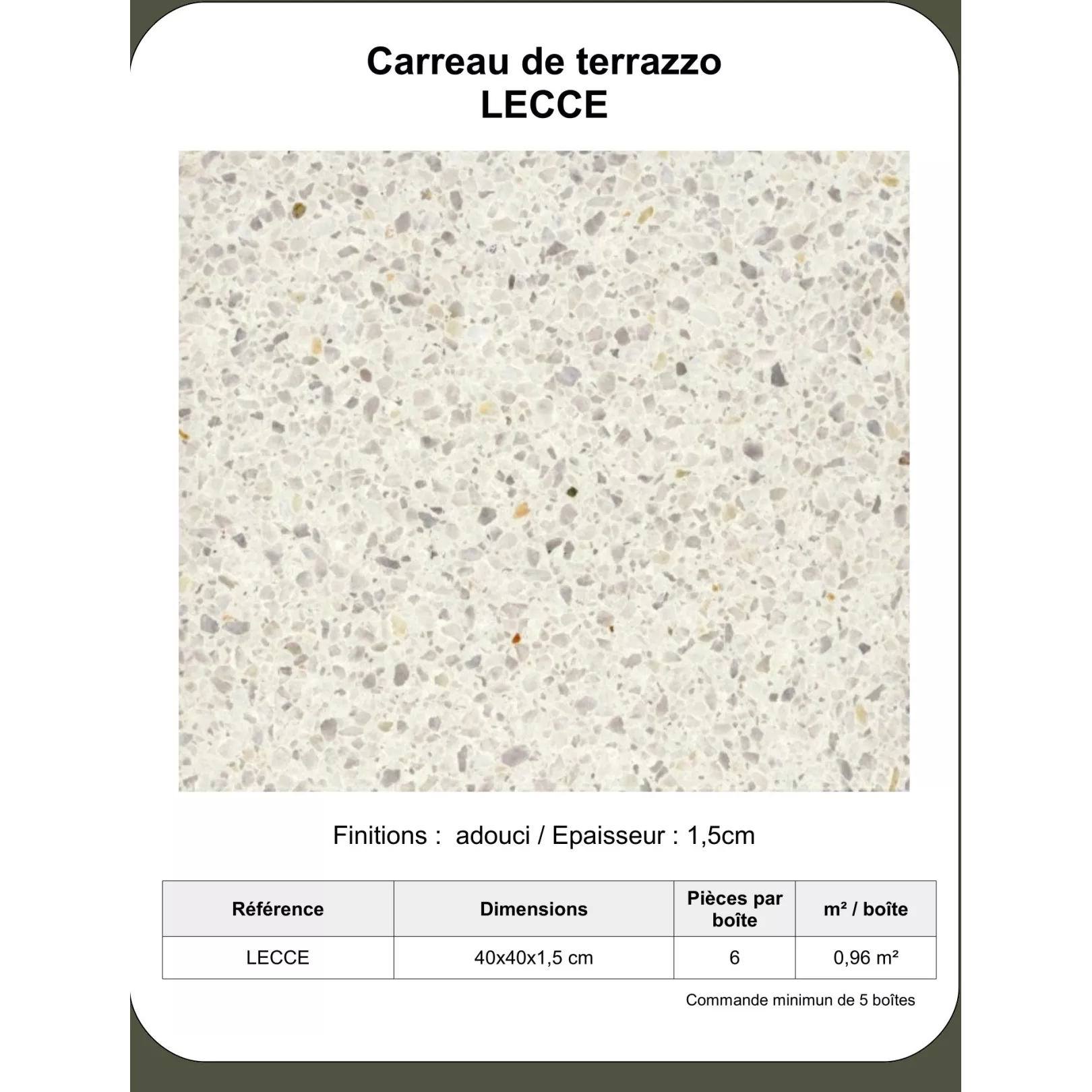 Carreau Terrazzo LECCE
