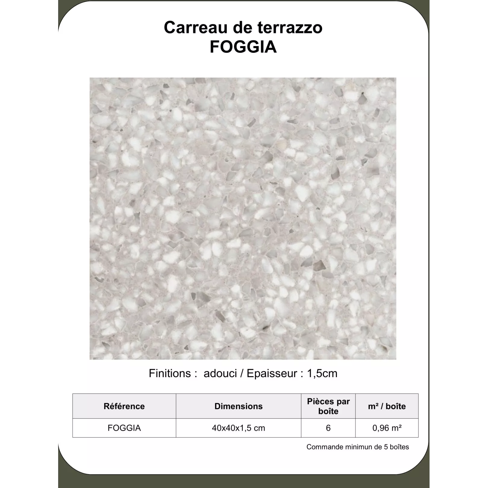 Carreau Terrazzo FOGGIA
