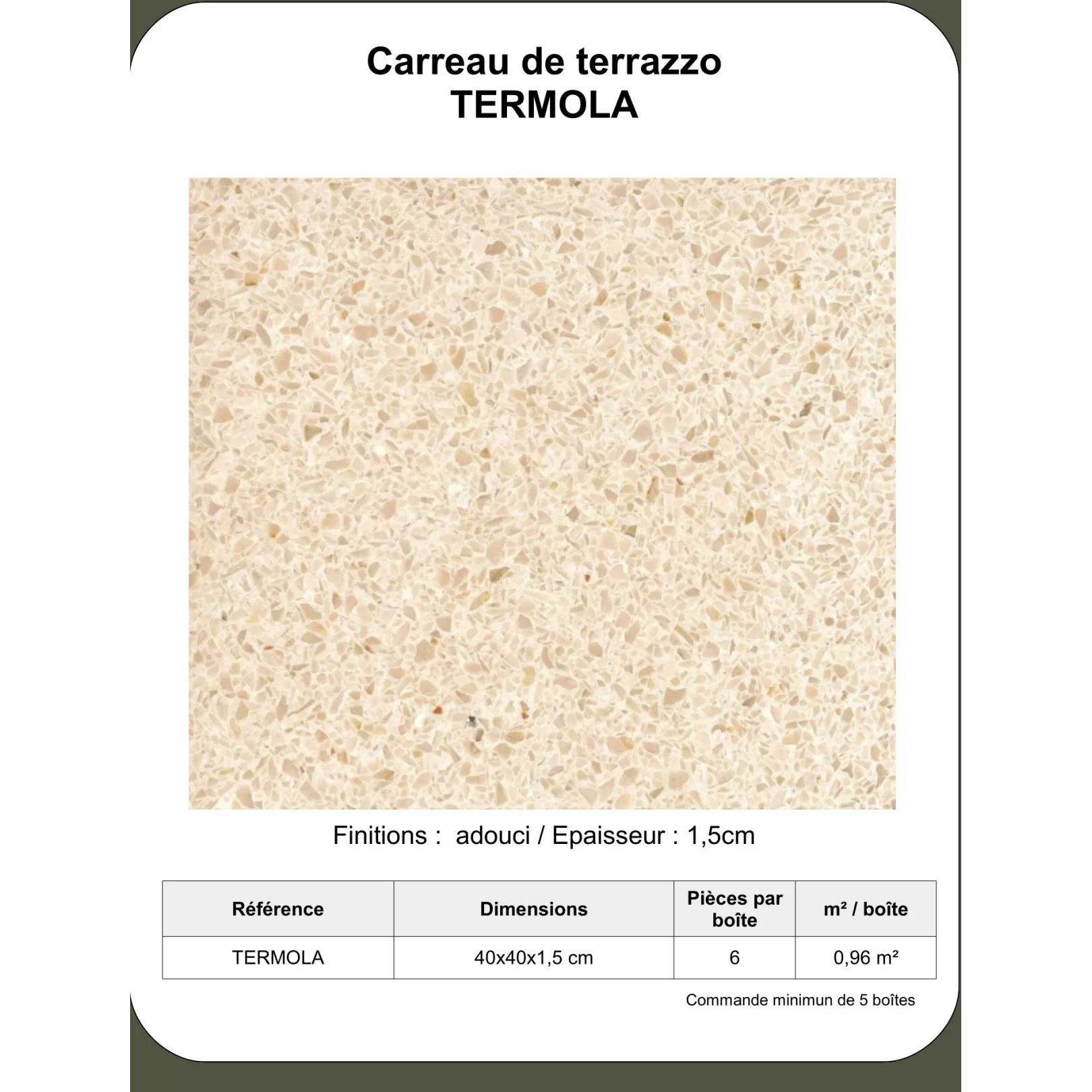 Carreau Terrazzo Termola