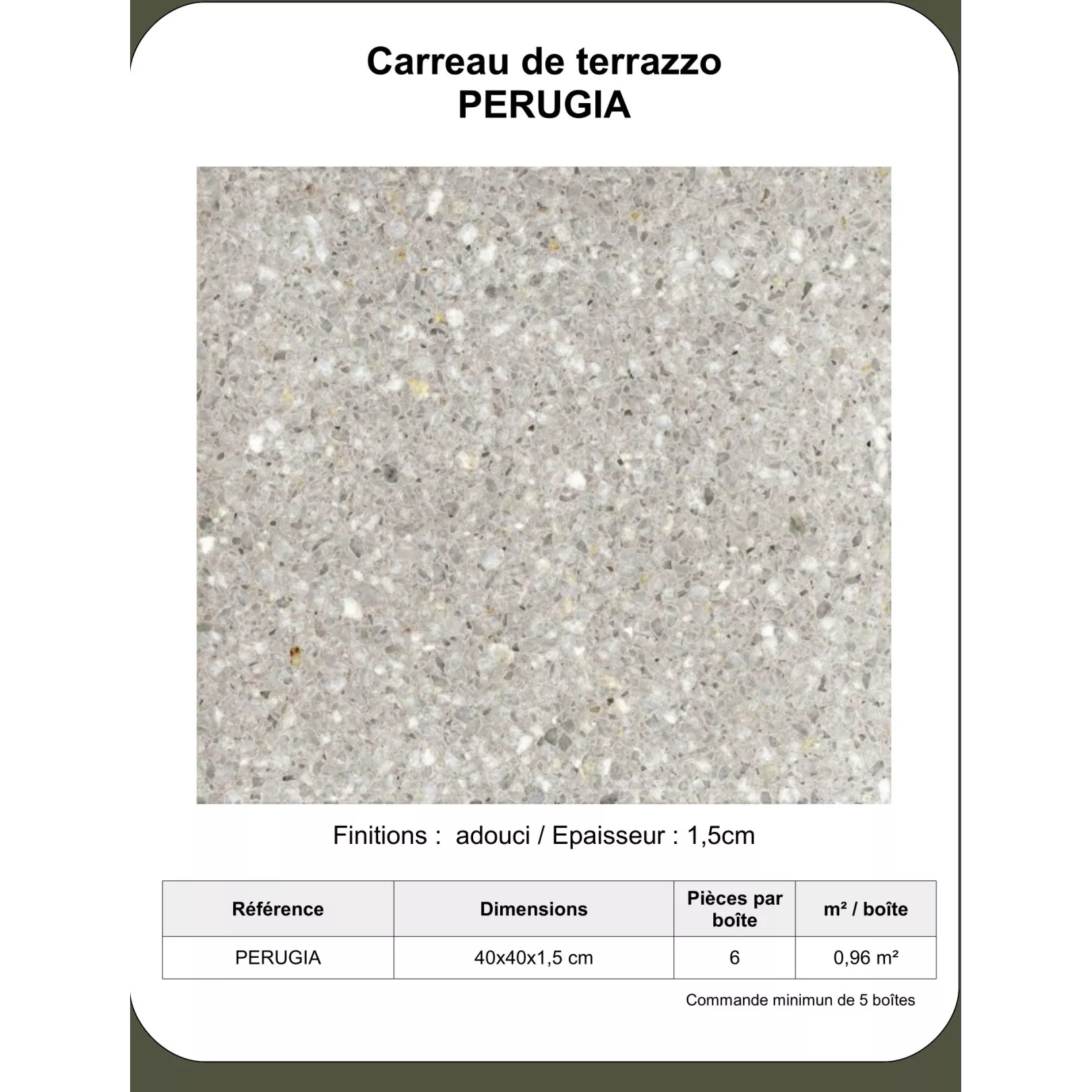 Carreau Terrazzo PERUGIA