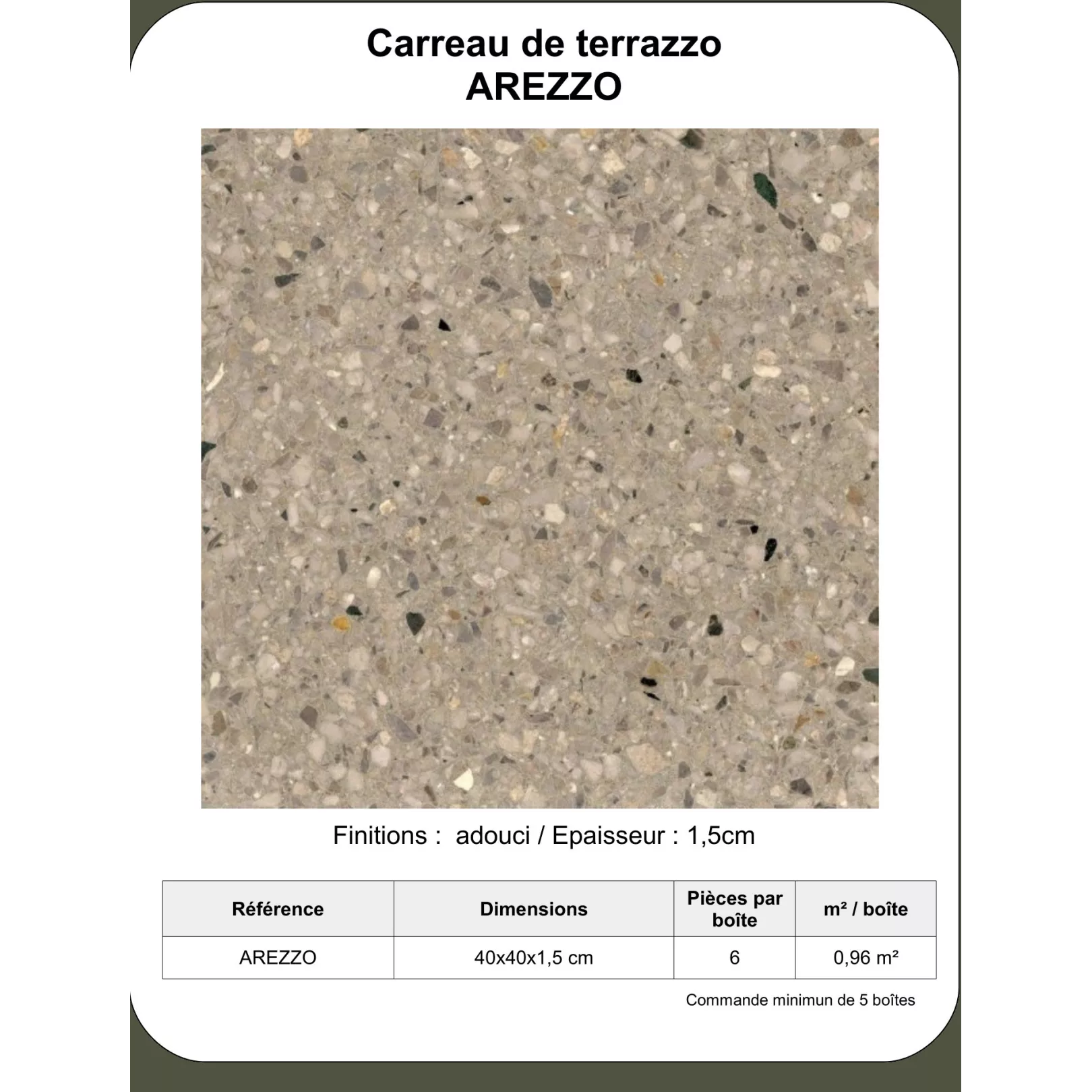Carreau Terrazzo AREZZO