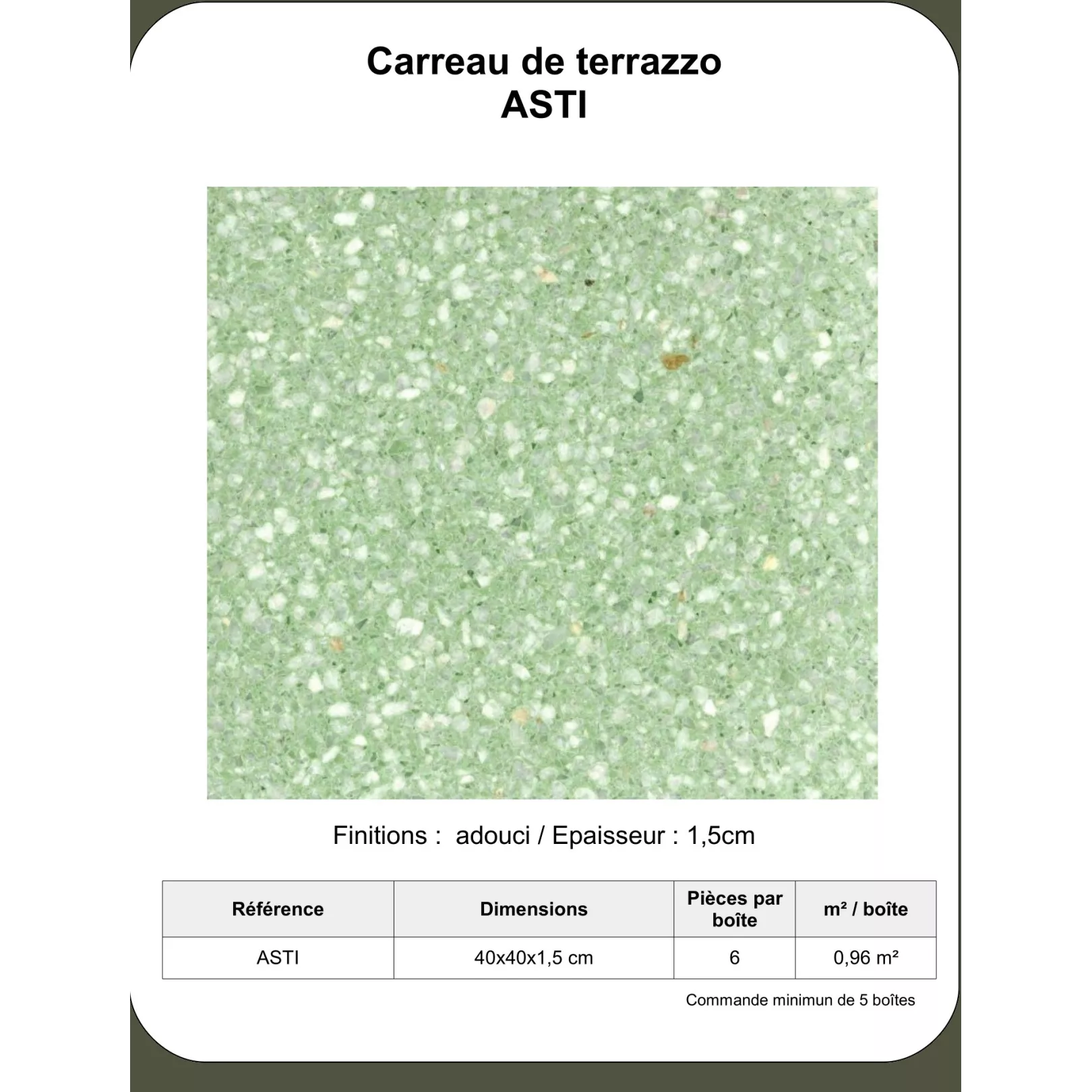 Carreau Terrazzo ASTI