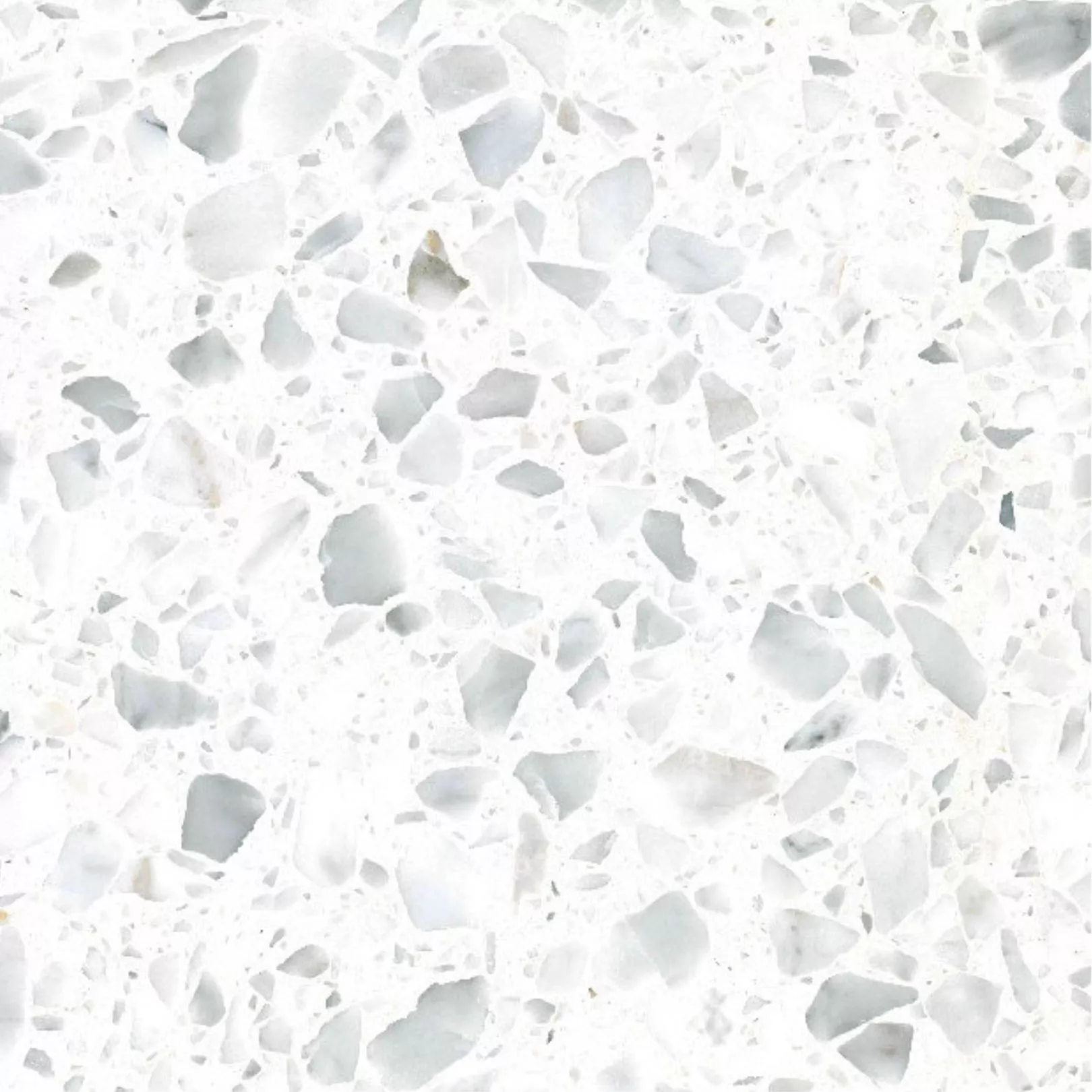 Carreau Terrazzo fond orange inclusions gris Carrara 0/25 (6 formats)