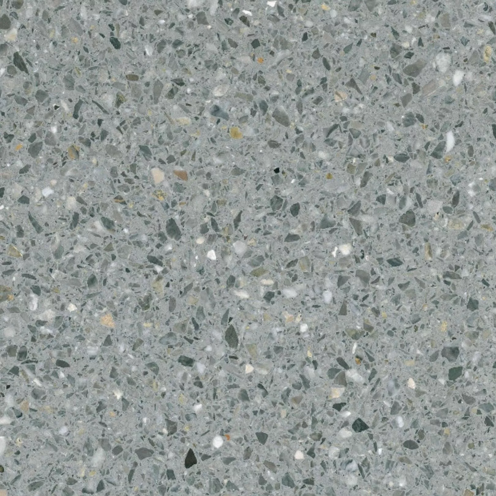 Carreau Terrazzo fond gris inclusions multicolores Gralo (6 formats)