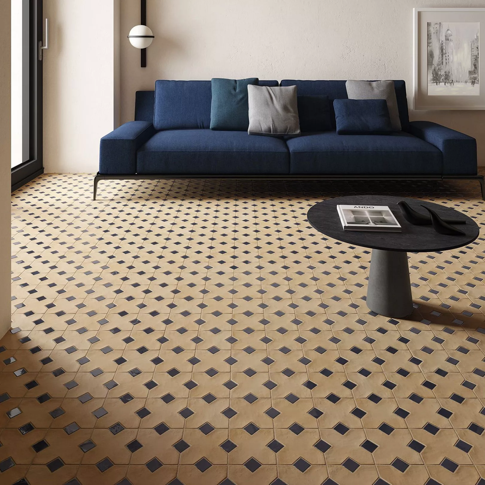 Carrelage grès cérame effet rustique AL ANDALUS
