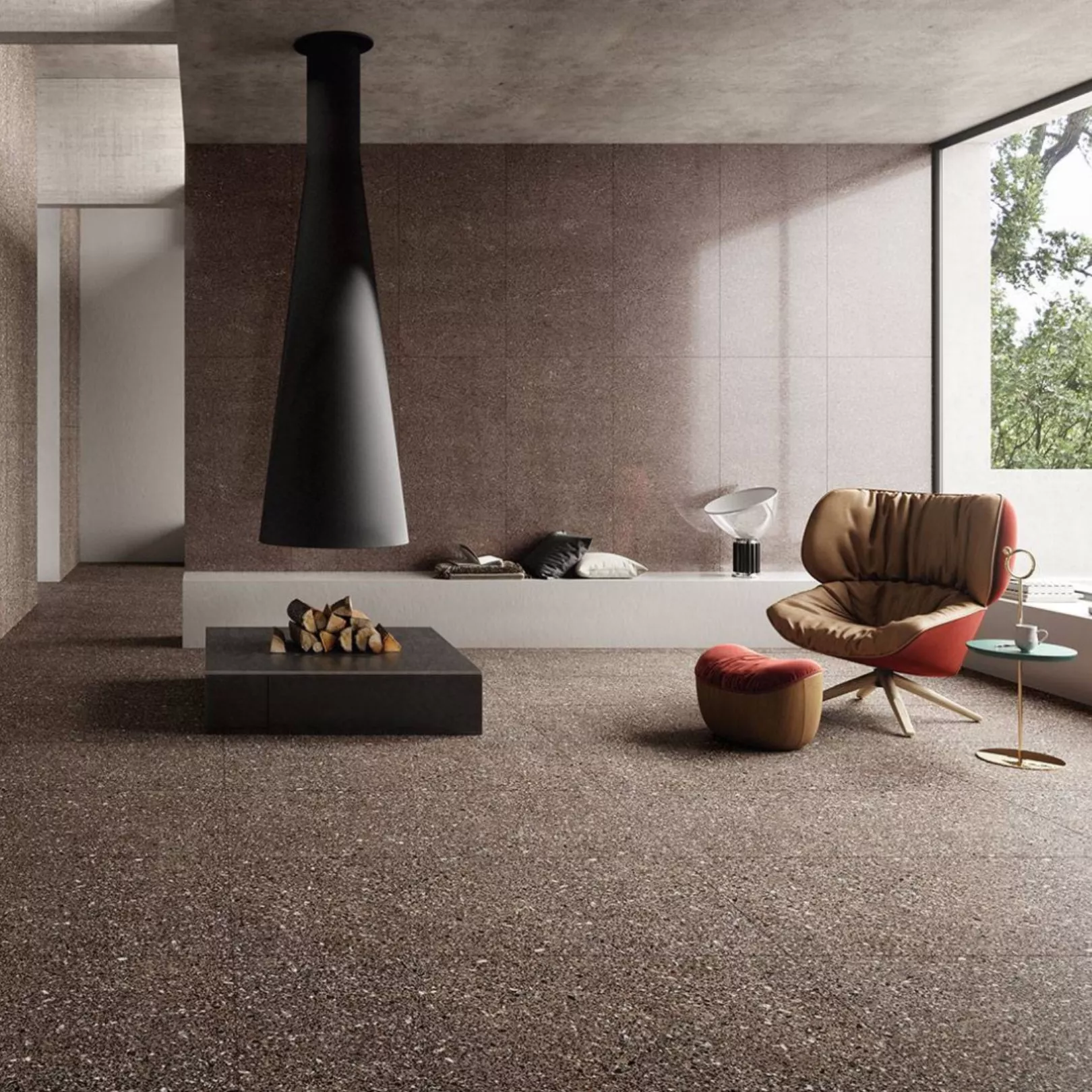 Carrelage grès cérame effet terrazzo GRANITO