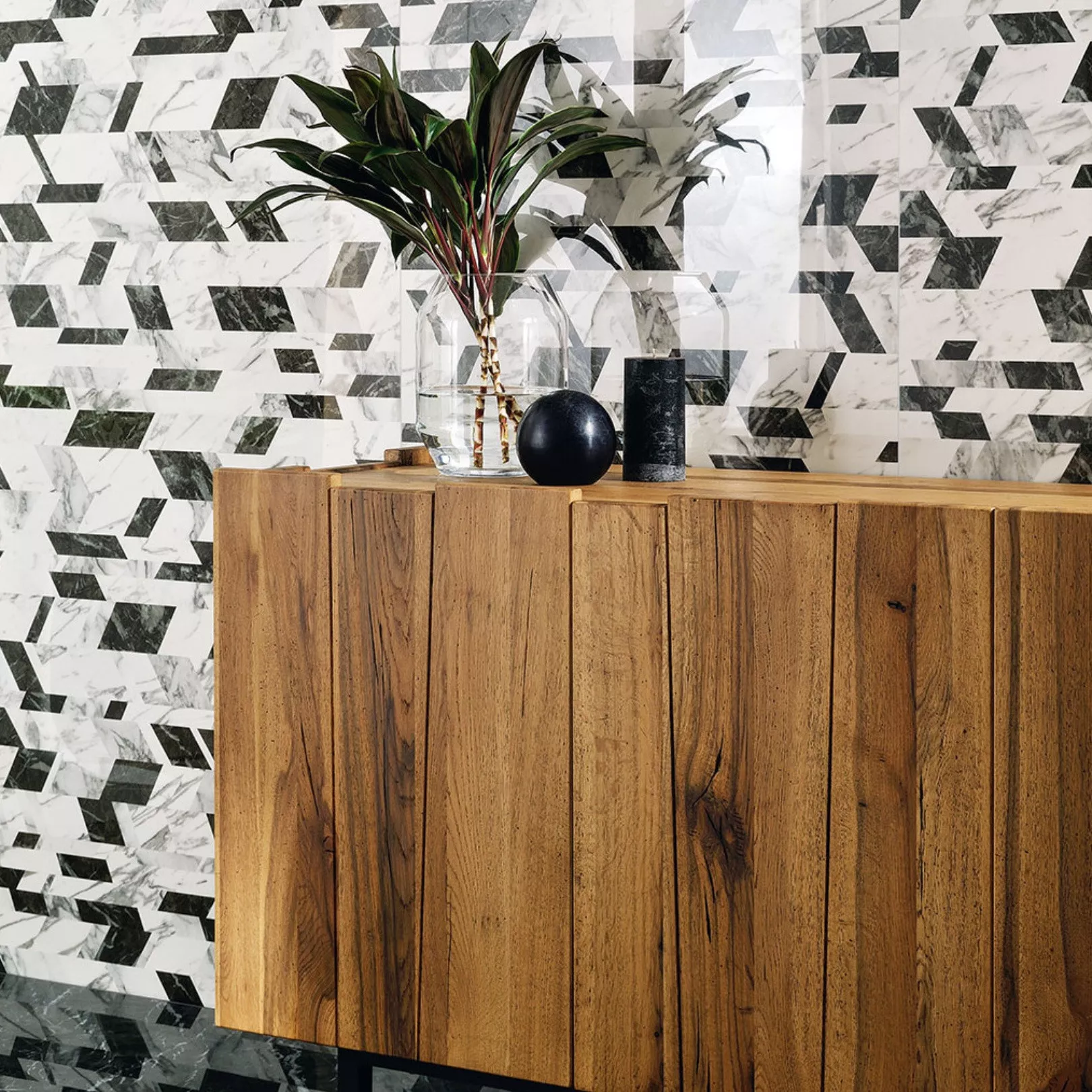 Carrelage grès cérame effet marbre PRESTIGE DECO