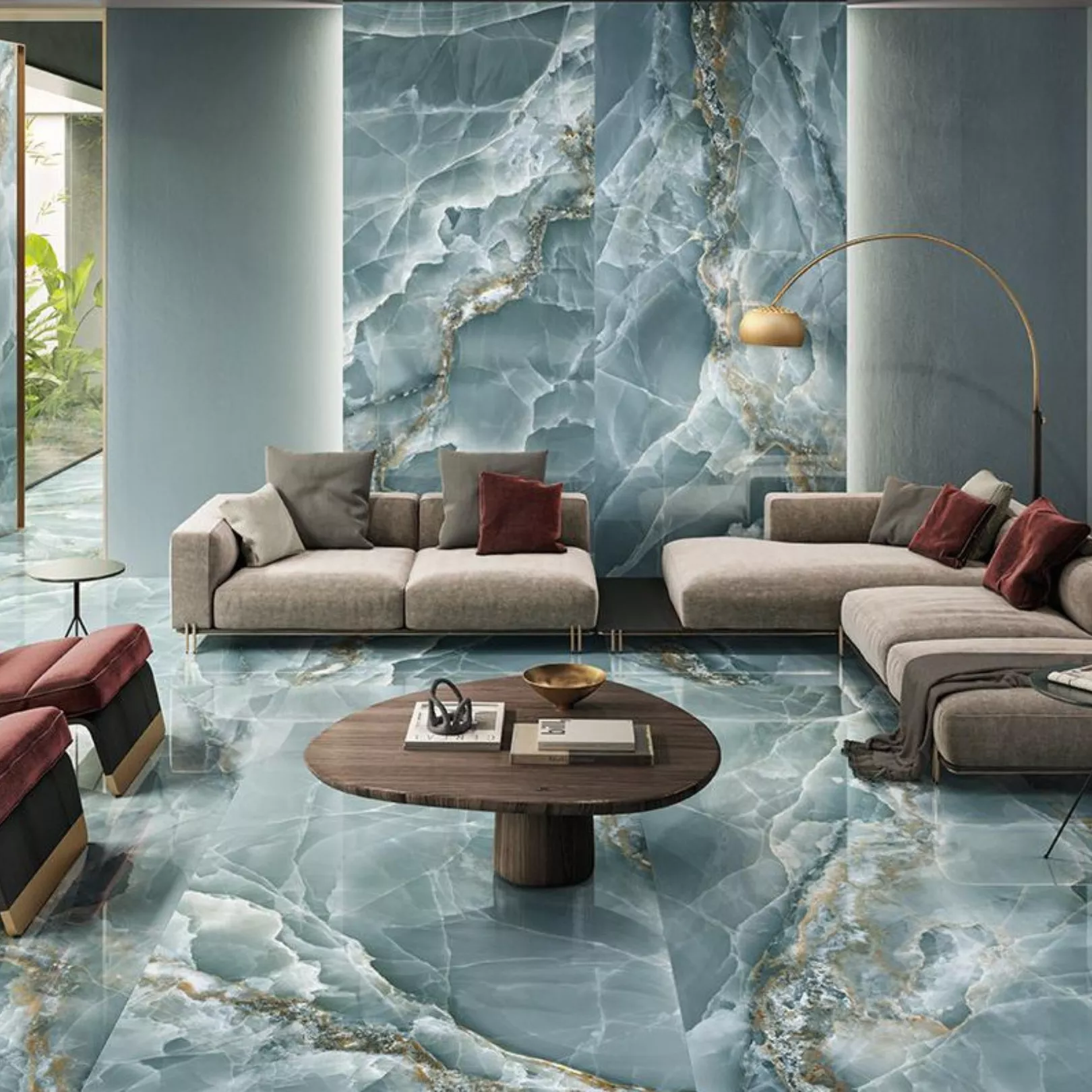 Carrelage grès cérame effet pierre ONYX BEAUTY
