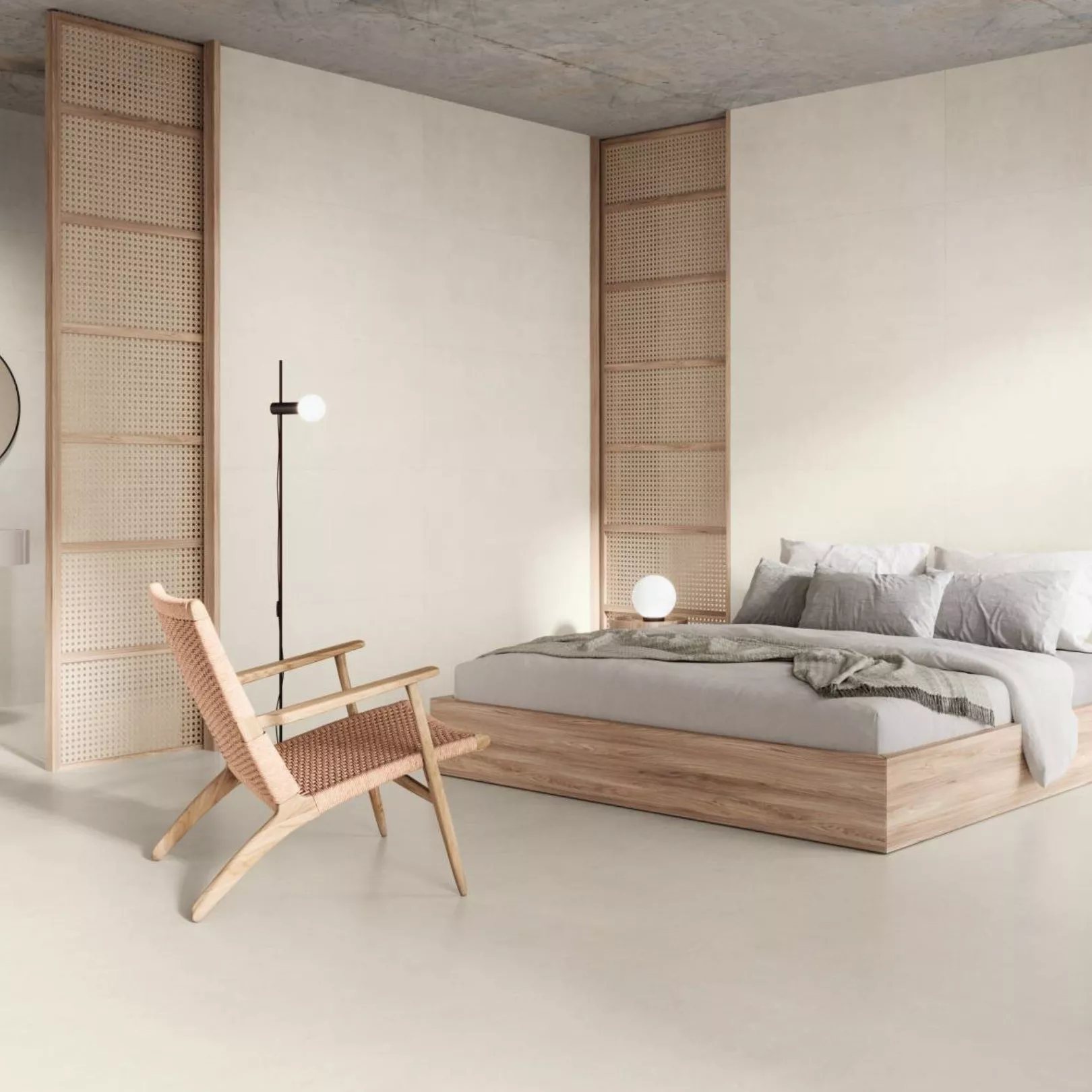 Grés cérame effet résine CREAM