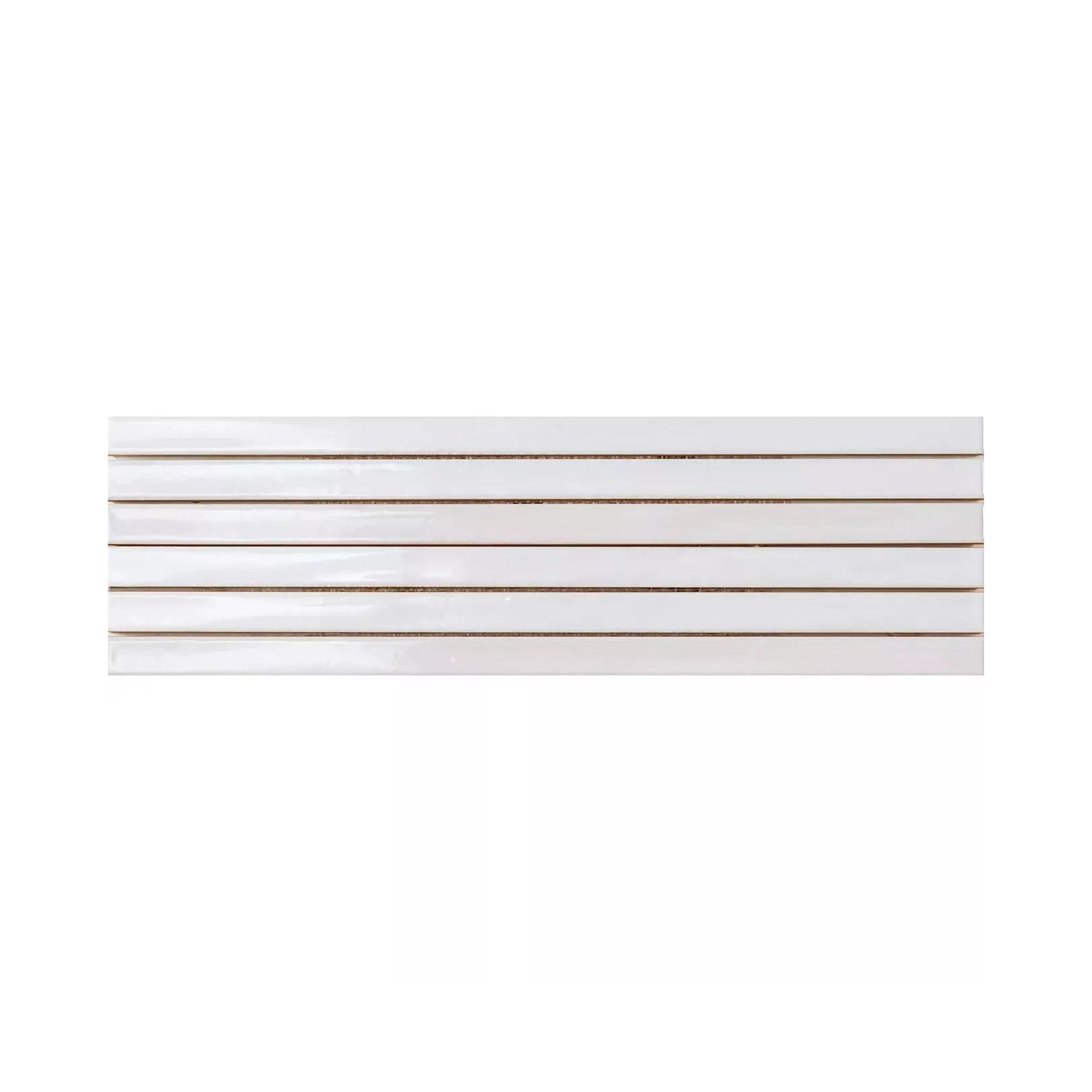 Carrelage mural faïence LONG FINGER Couleurs:Blanco - Gloss