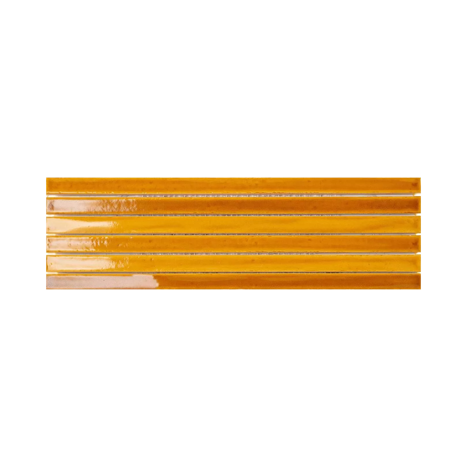 Carrelage mural faïence LONG FINGER Couleurs:Mustard - Crackle